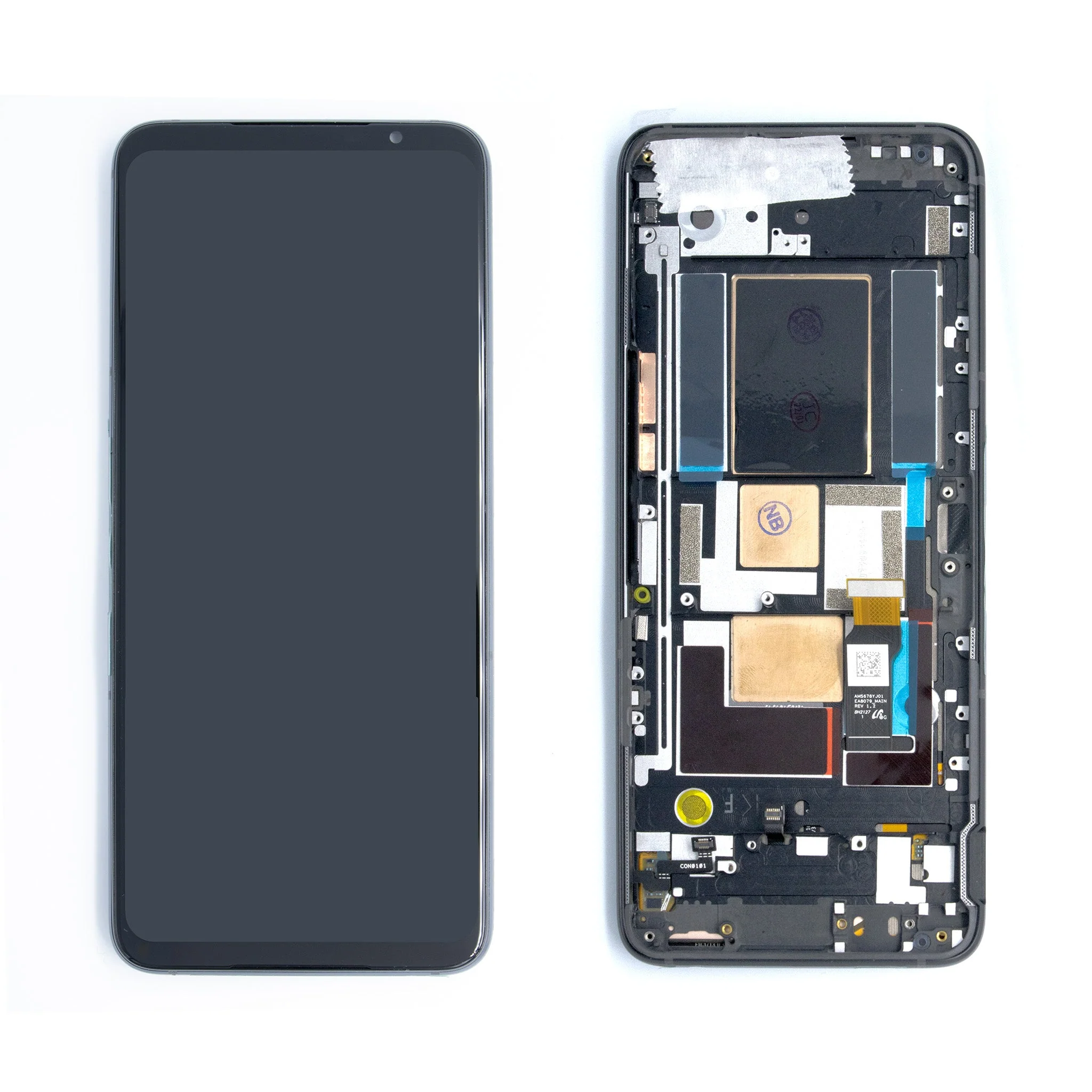 Genuine Asus ROG Phone 5 / 5S / 5S Pro / 5 Ultimate / 5 Pro Replacement LCD Touch Screen with Frame - Image 3