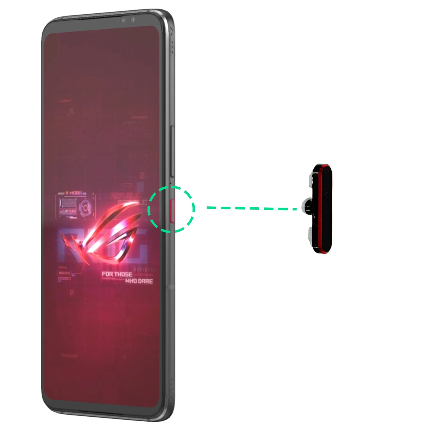 Asus ROG Phone 6/6D Replacement Power & Volume Button Part - Image 6