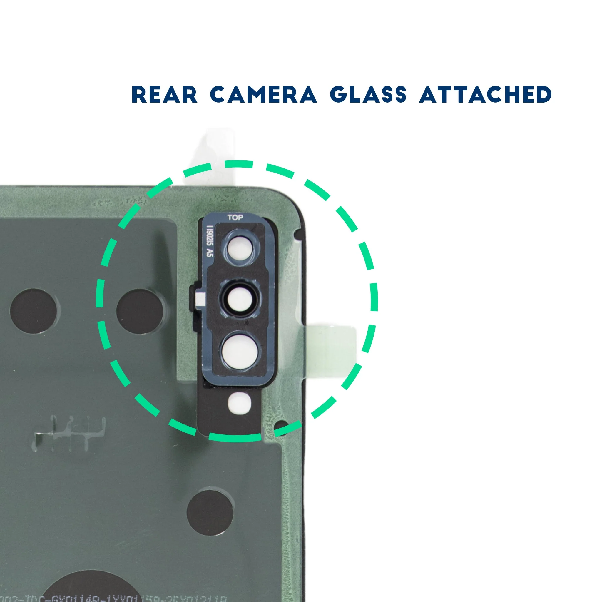 Samsung Galaxy A70 Replacement Rear Glass Panel / Back Cover - Image 2