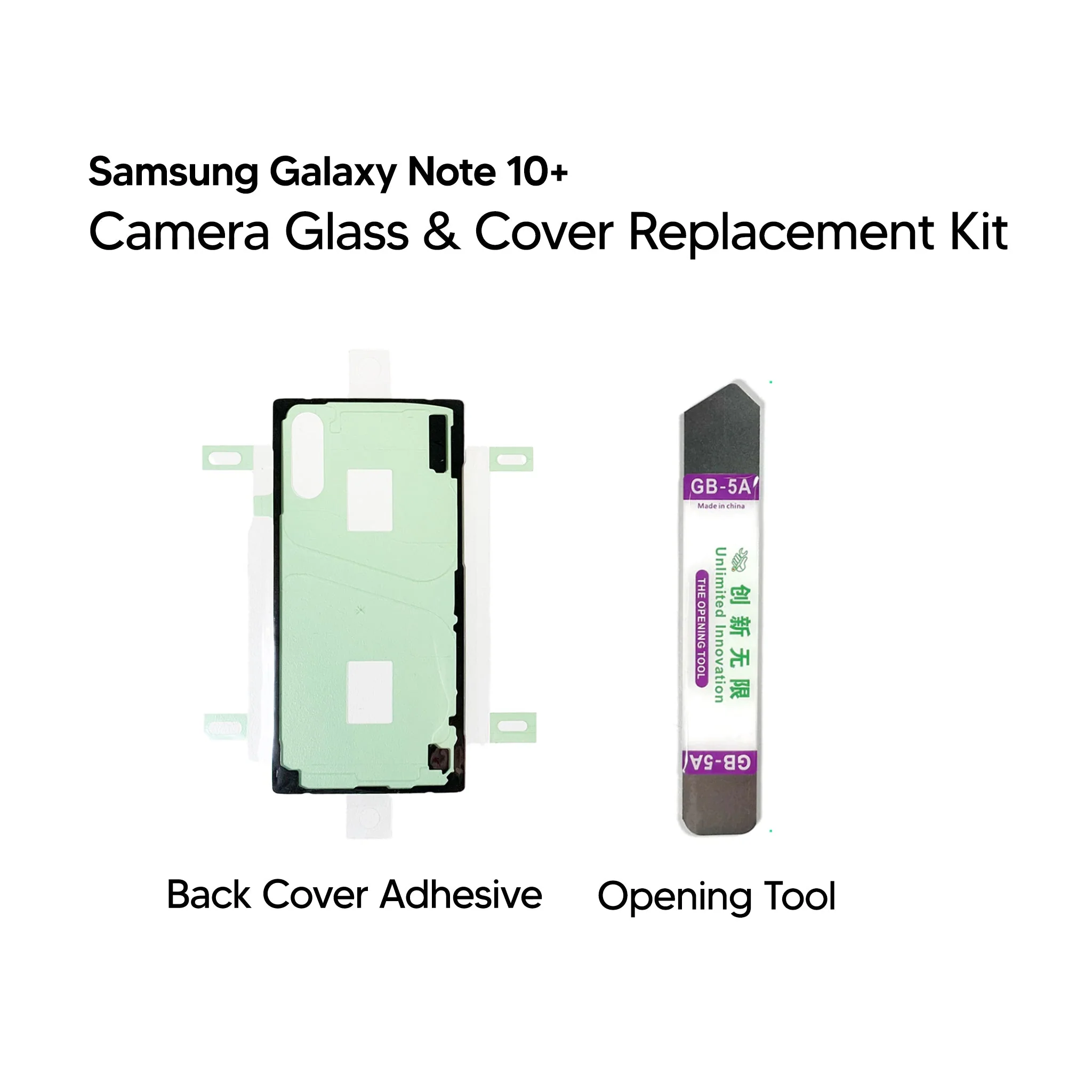 Samsung Galaxy Note 10 Plus Rear Camera Glass with Bracket - Image 5
