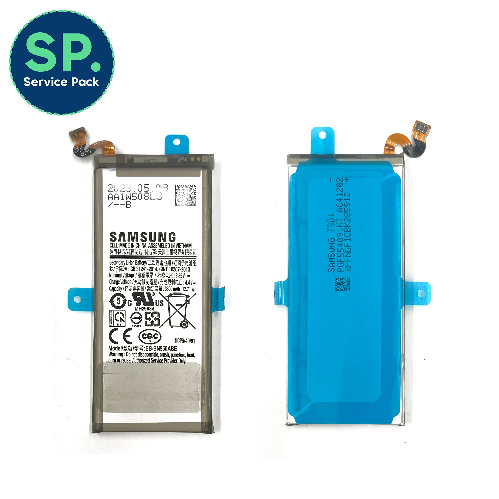 Samsung Galaxy Note 8 Replacement Battery - Genuine Samsung - Image 2