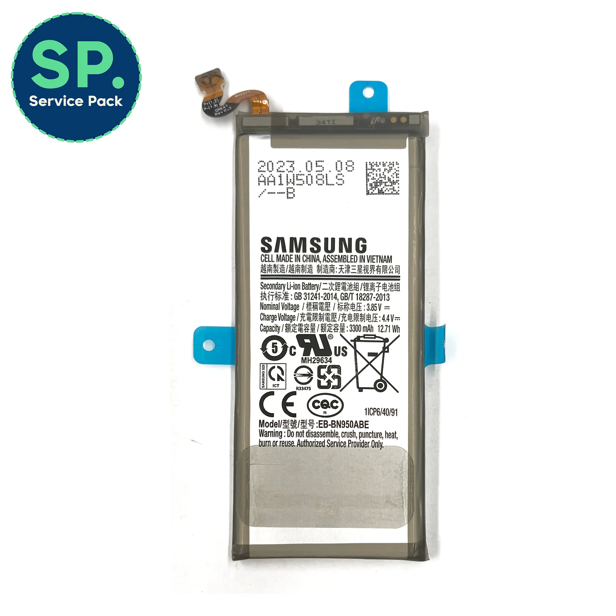 Samsung Galaxy Note 8 Replacement Battery - Genuine Samsung - Image 3