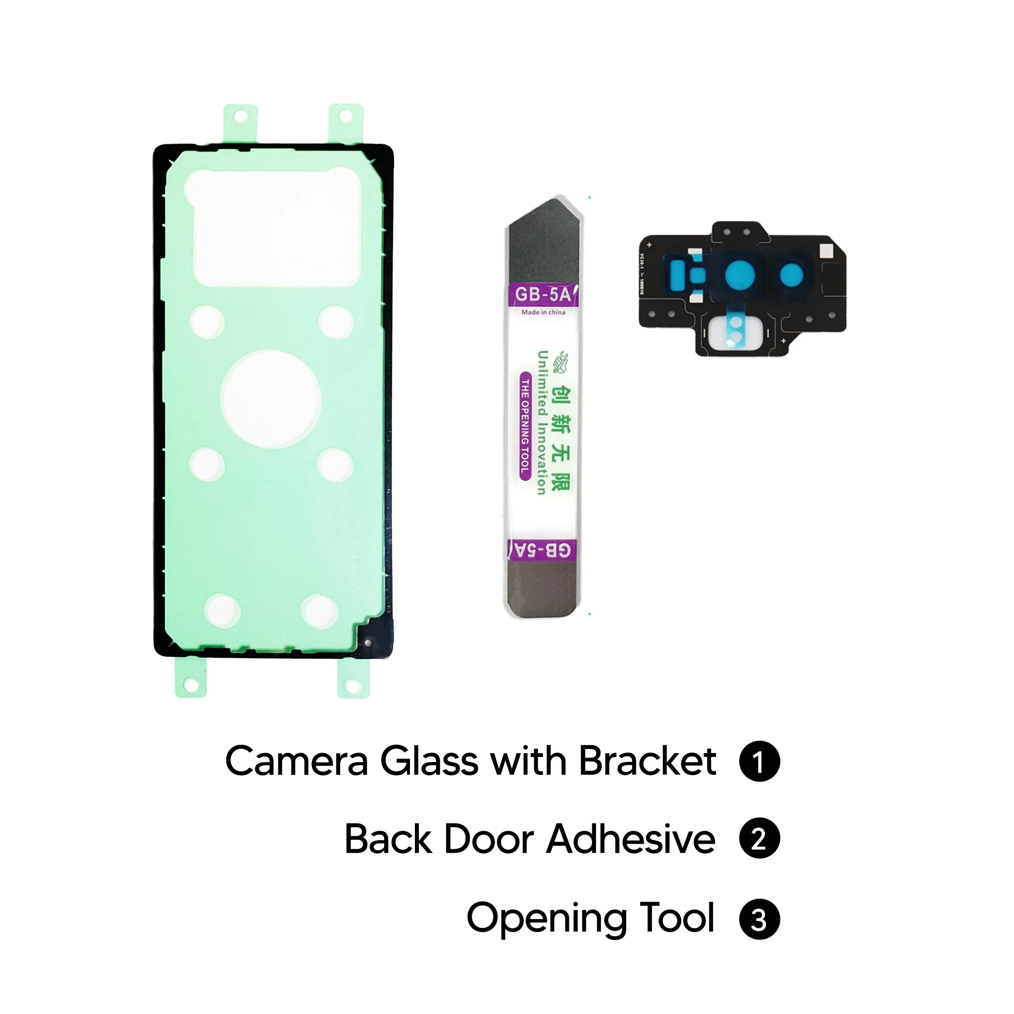 Samsung Galaxy Note 9 Replacement Rear Camera Glass and bracket - Image 3