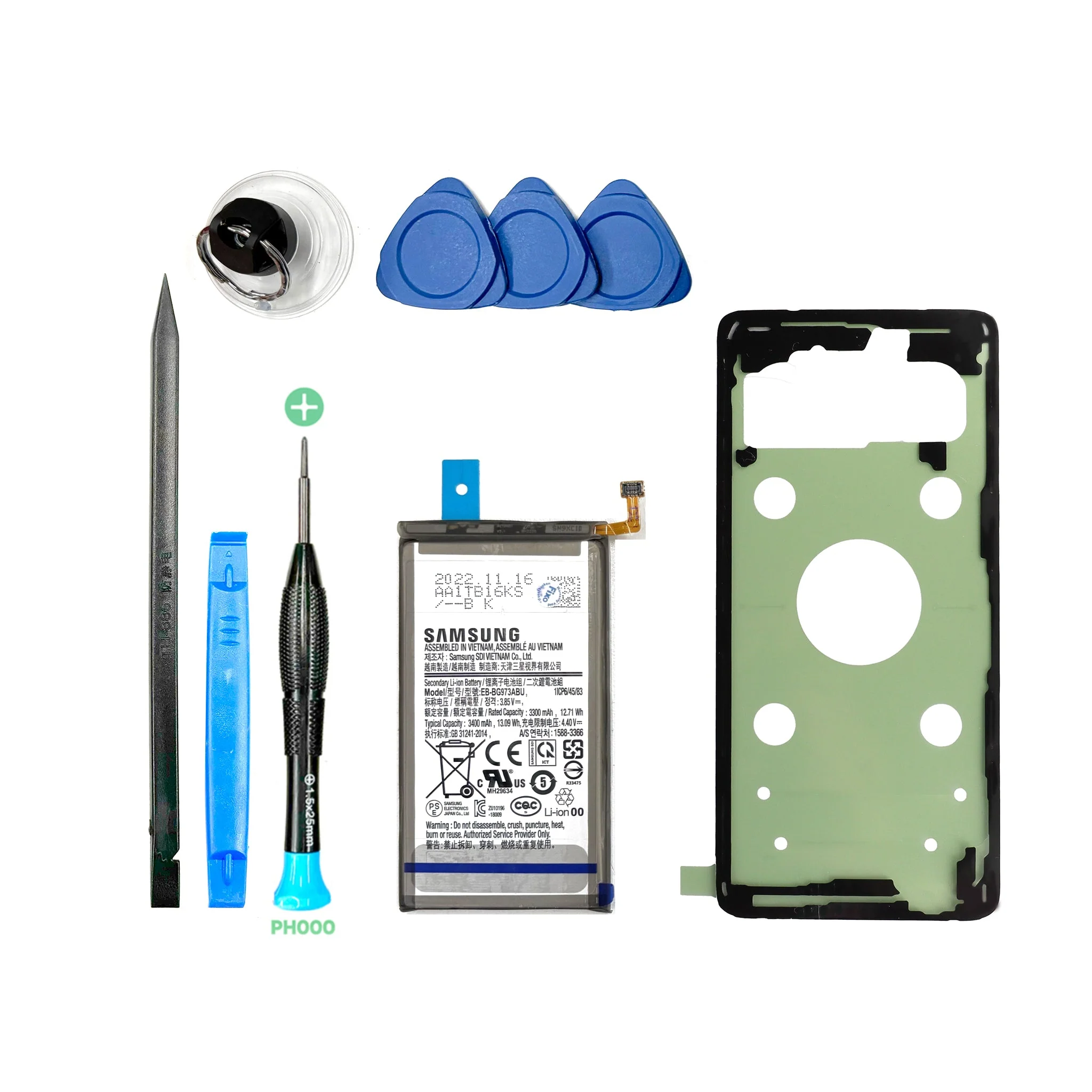 Samsung Galaxy S10 DIY Battery Repair Kit - Image 2