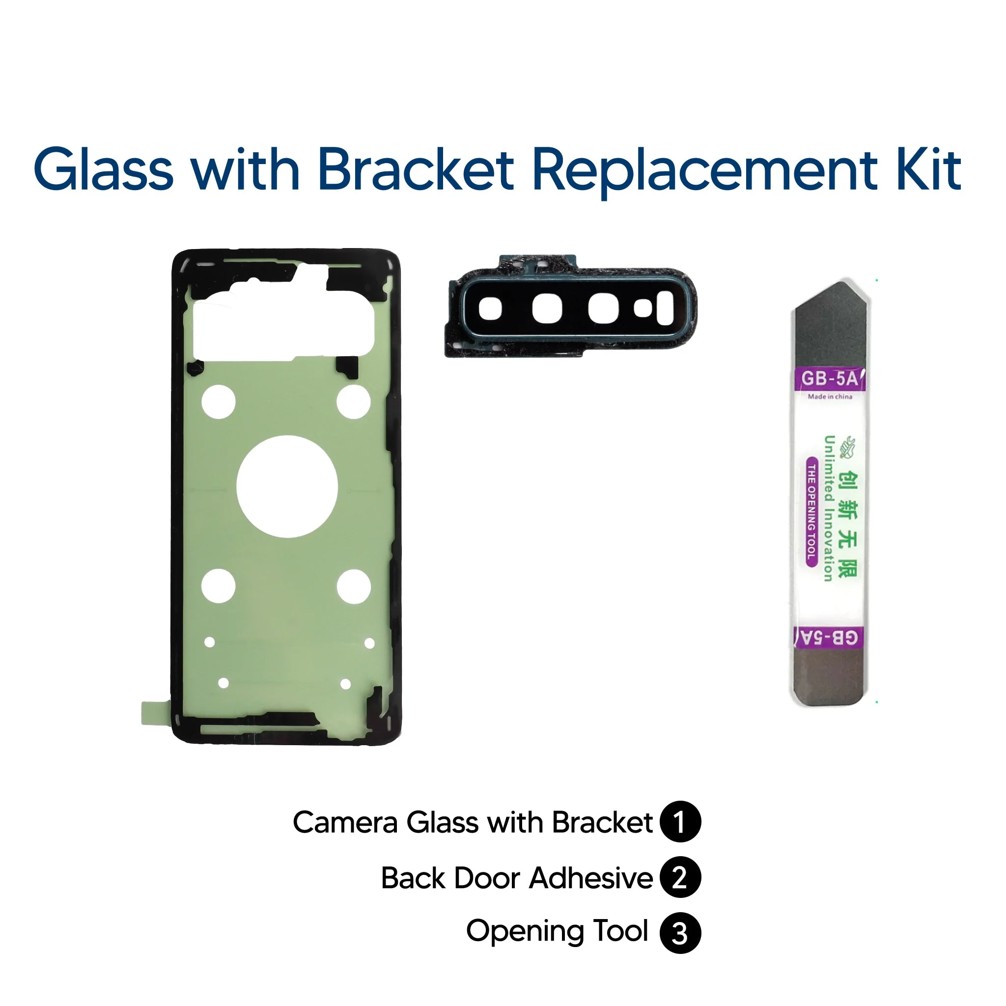 Samsung Galaxy S10 DIY Camera Glass Repair Kit - Image 3