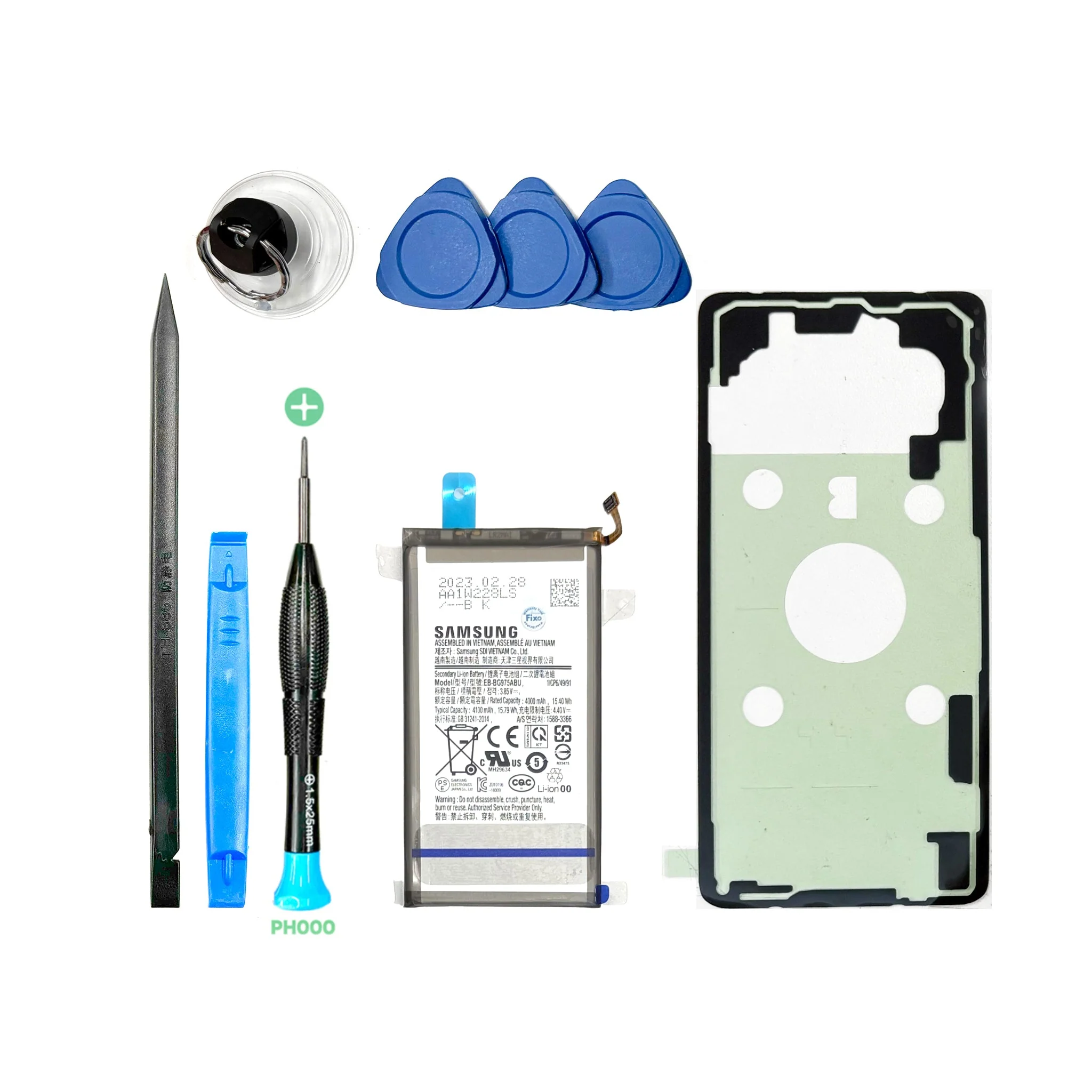 Samsung Galaxy S10 Plus DIY Battery Repair Kit - Image 2