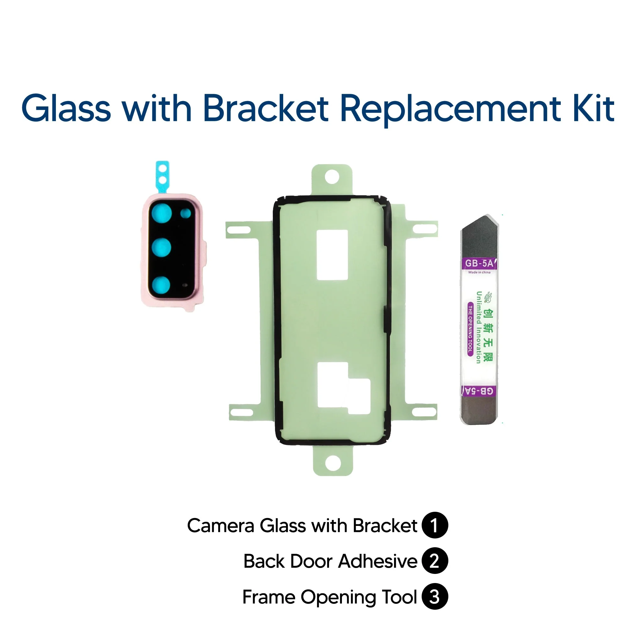 Samsung Galaxy S20 Replacement Rear Camera Glass & Bracket - Image 4