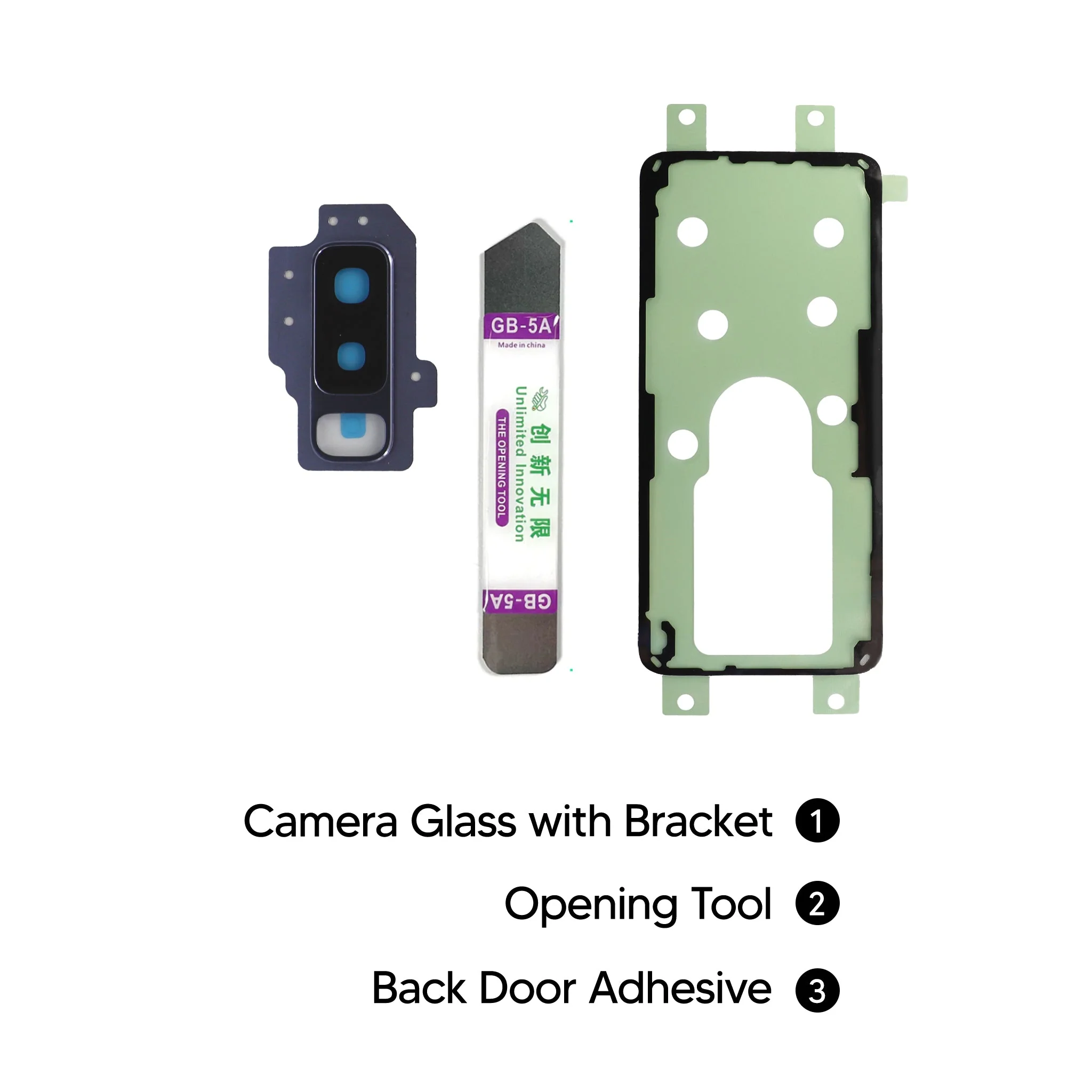 Samsung Galaxy S9 Plus Rear Camera Glass Bracket - Image 3
