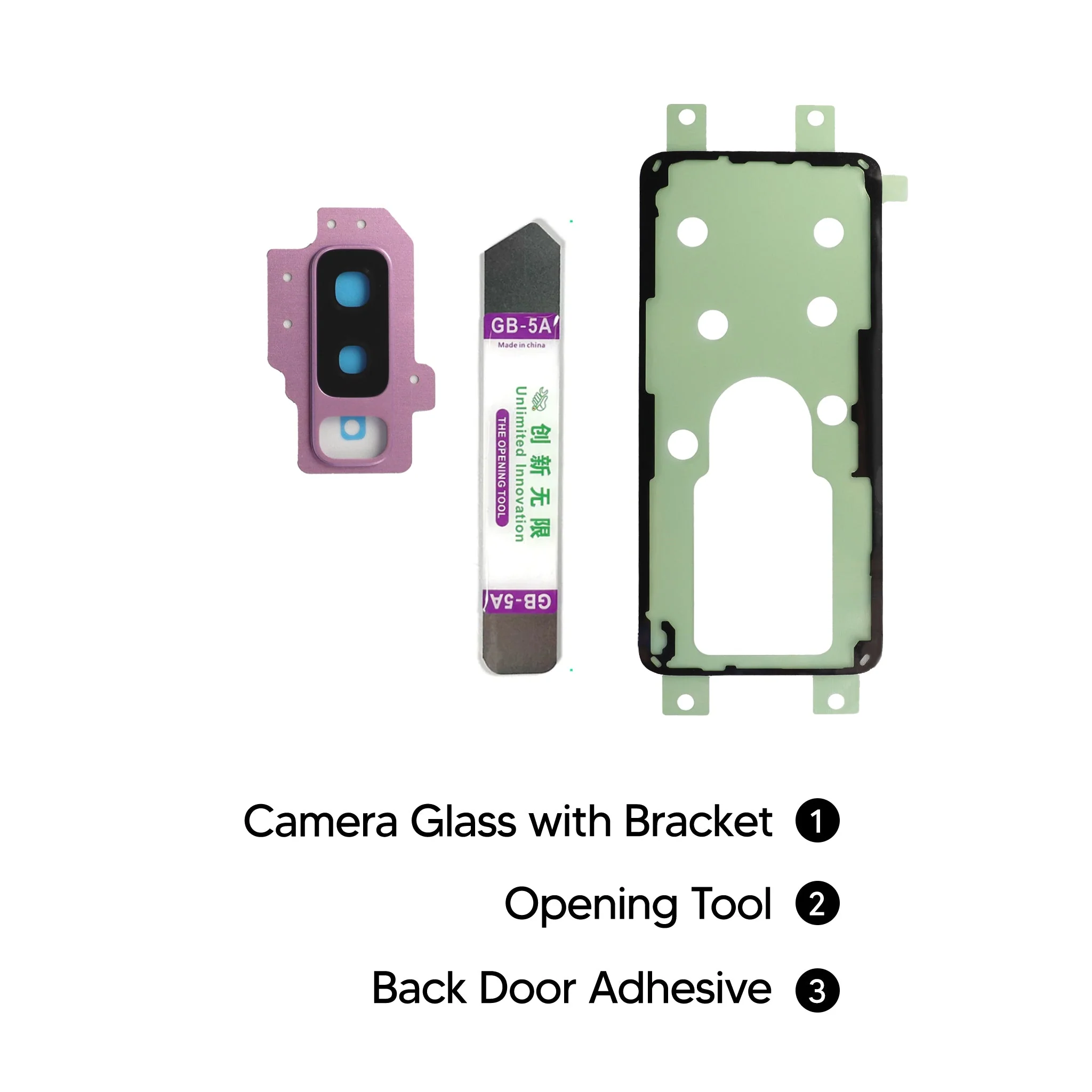 Samsung Galaxy S9 Plus Rear Camera Glass Bracket - Image 5