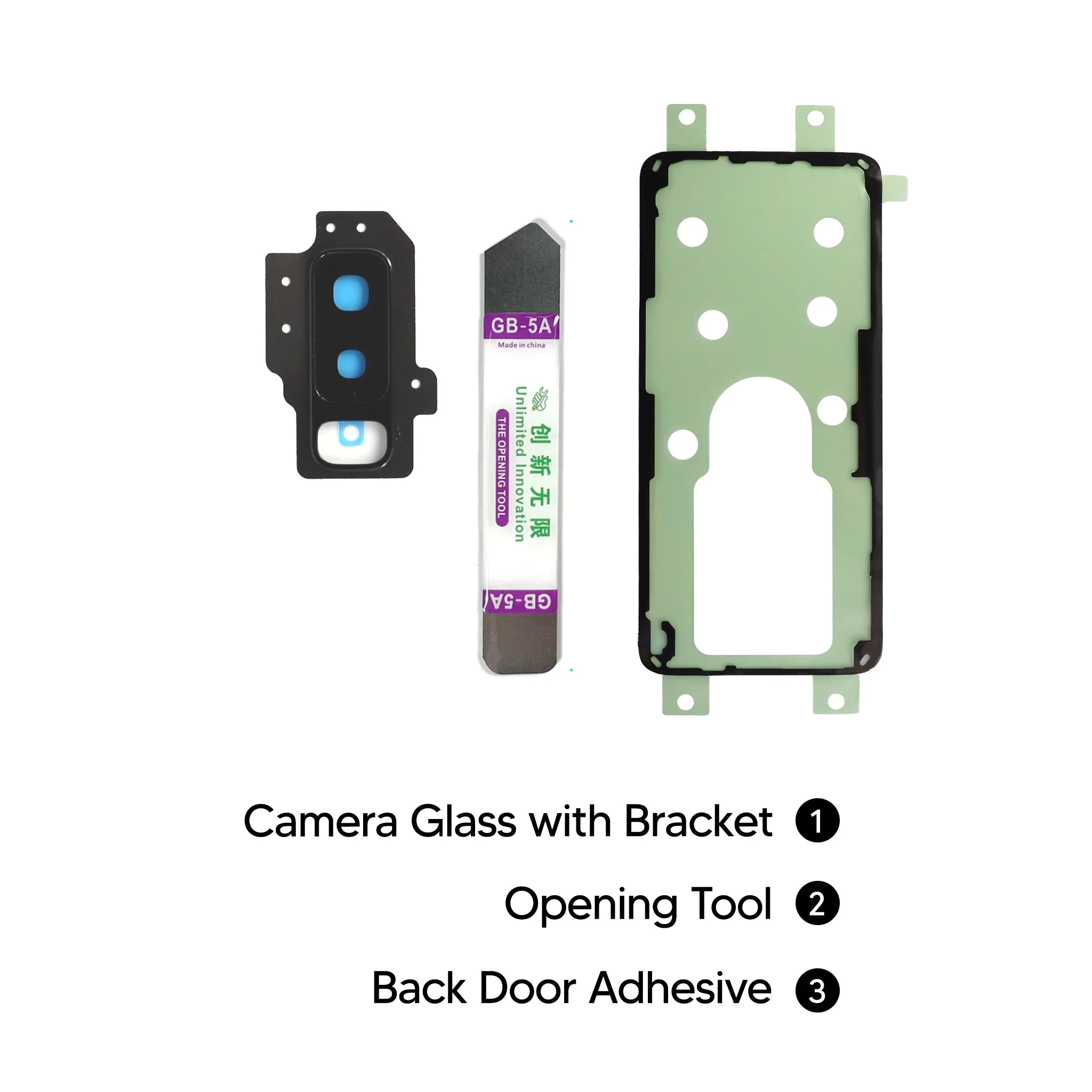 Samsung Galaxy S9 Plus Rear Camera Glass Bracket - Image 7