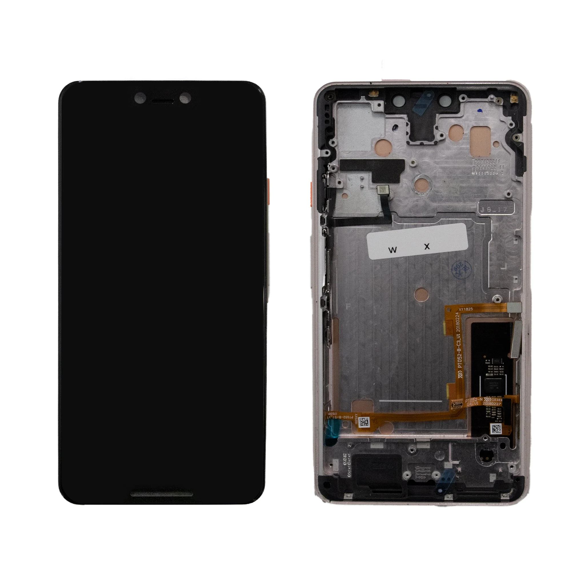Genuine Assembled Google Pixel 3 XL Replacement OLED Screen with Frame - Image 4