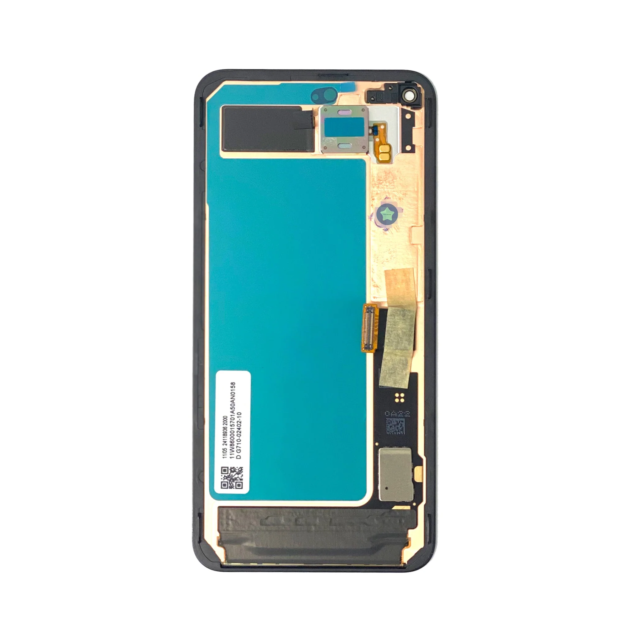 Google Pixel 5 Replacement OLED Glass Screen Assembly (Genuine Google Service Pack) - Image 4