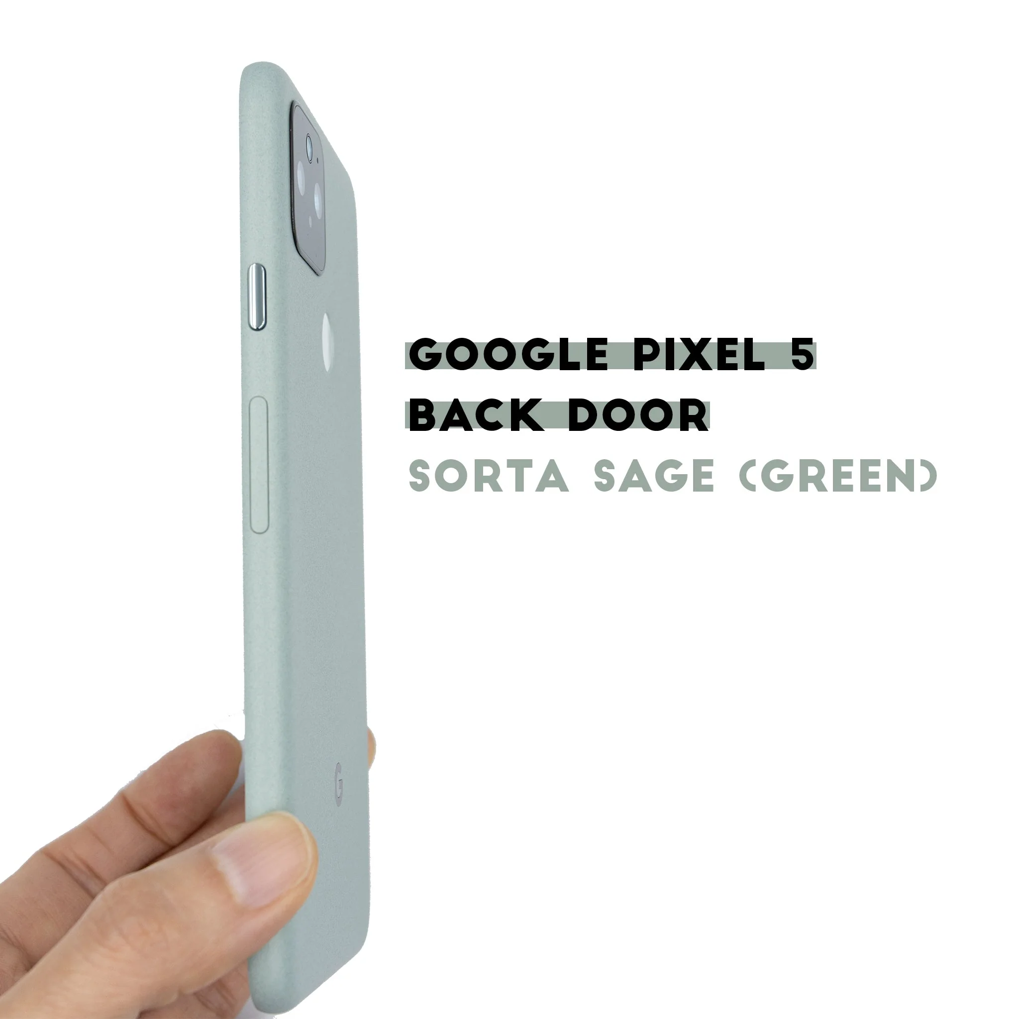 Google Pixel 5 Replacement Plastic Back/Battery Cover - Image 5