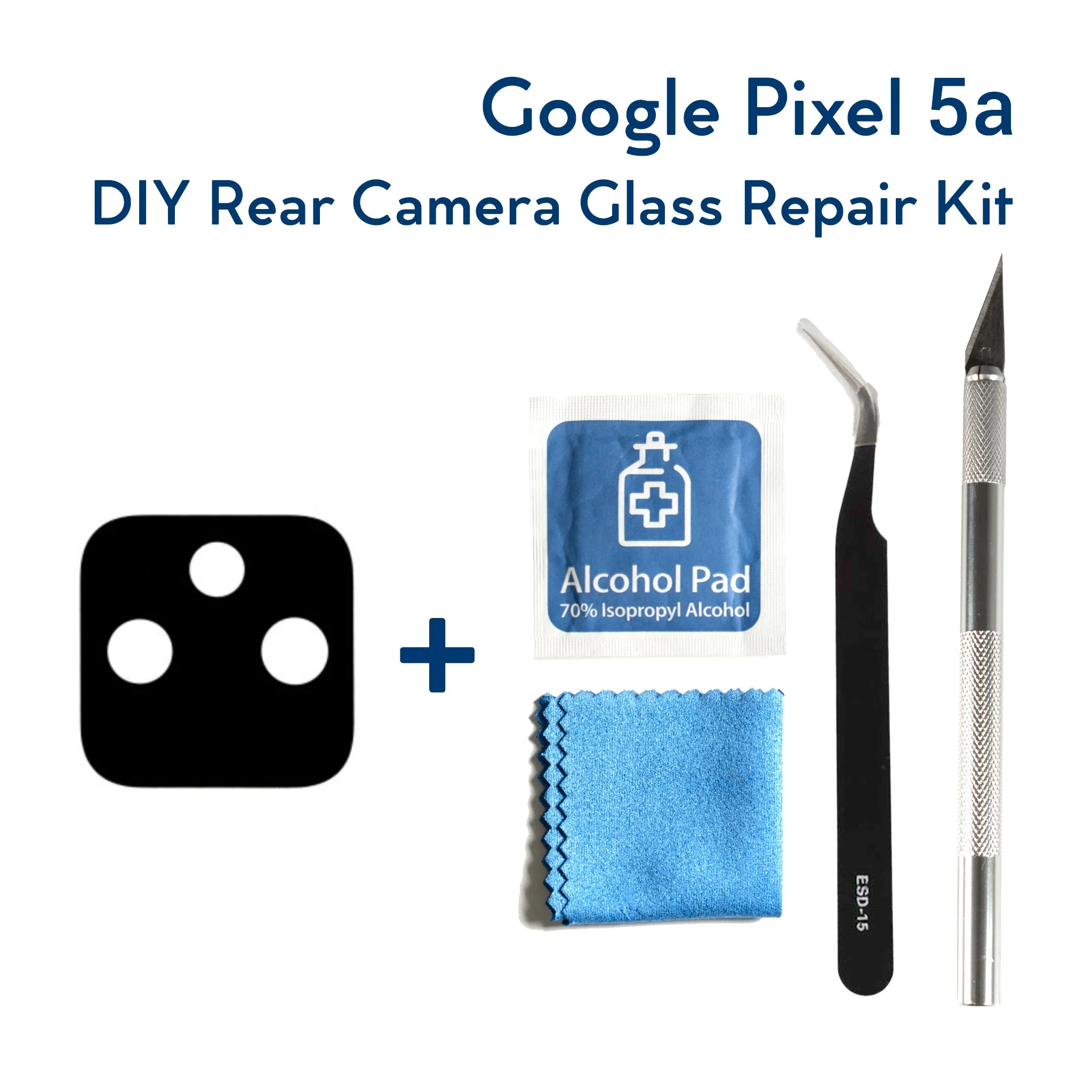 Google Pixel 5a Replacement Rear Camera Glass - Image 3