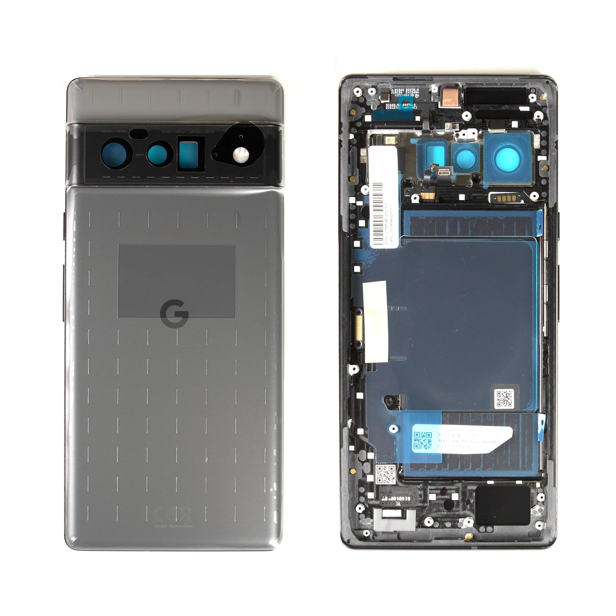 Google Pixel 6 Pro Replacement Middle Frame and Rear Glass Housing with NFC - Image 2