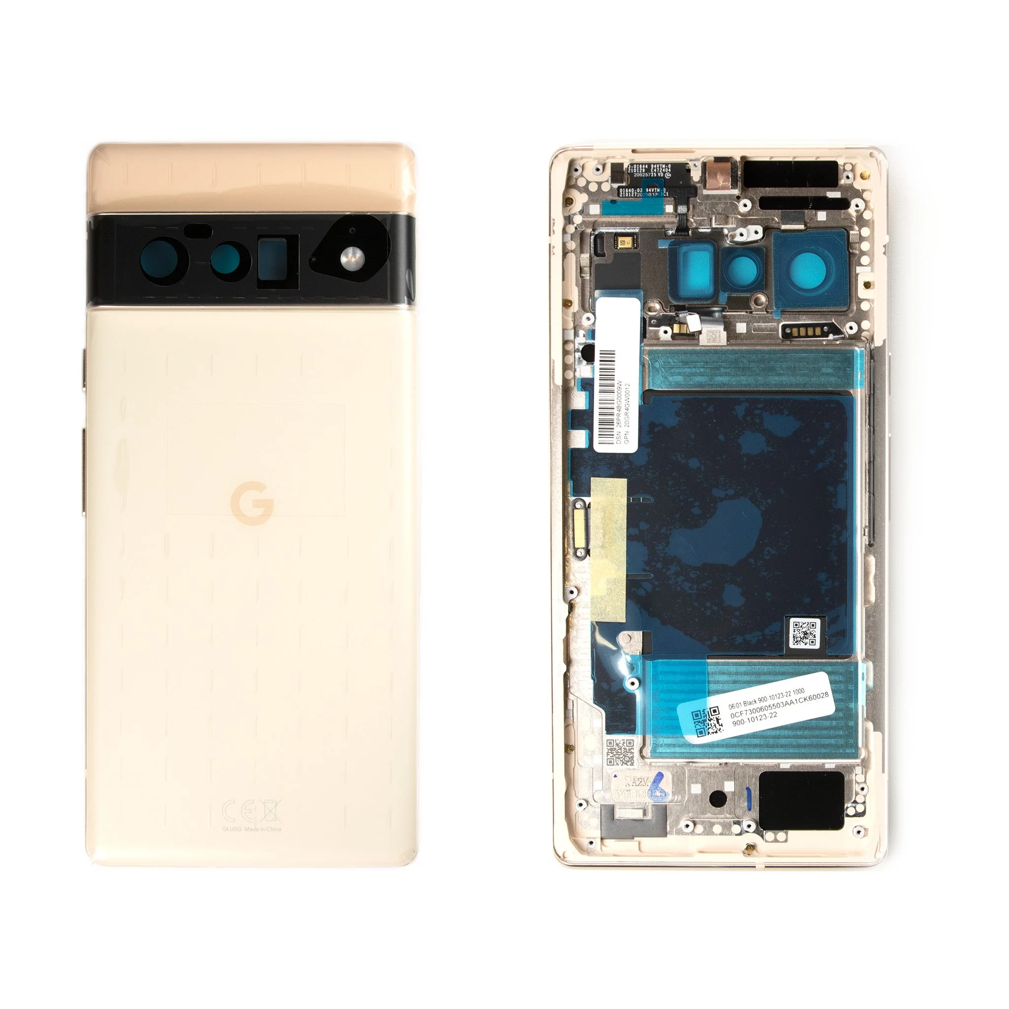 Google Pixel 6 Pro Replacement Middle Frame and Rear Glass Housing with NFC - Image 4