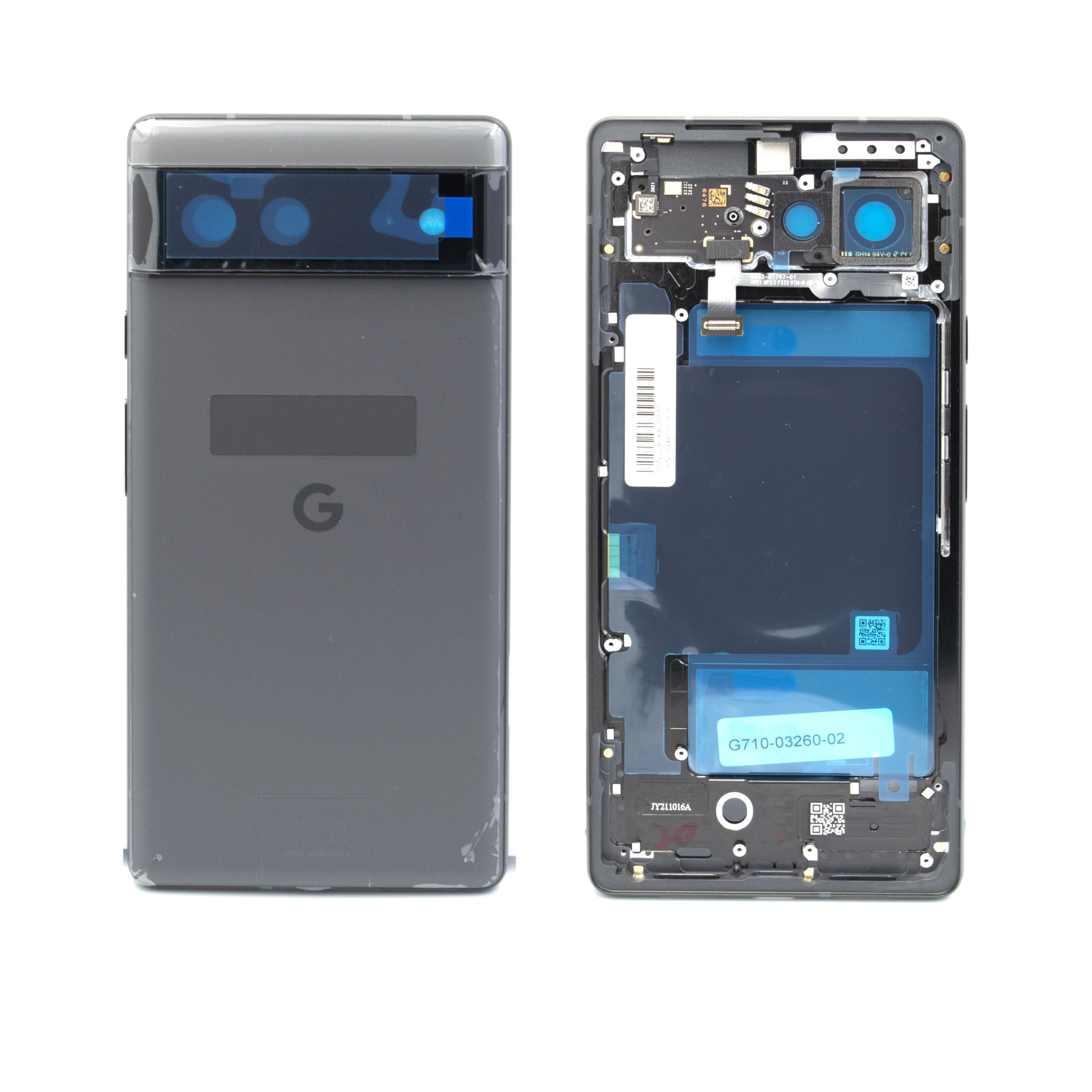 Google Pixel 6 Replacement Middle Frame and Rear Glass Housing - Genuine - Image 4