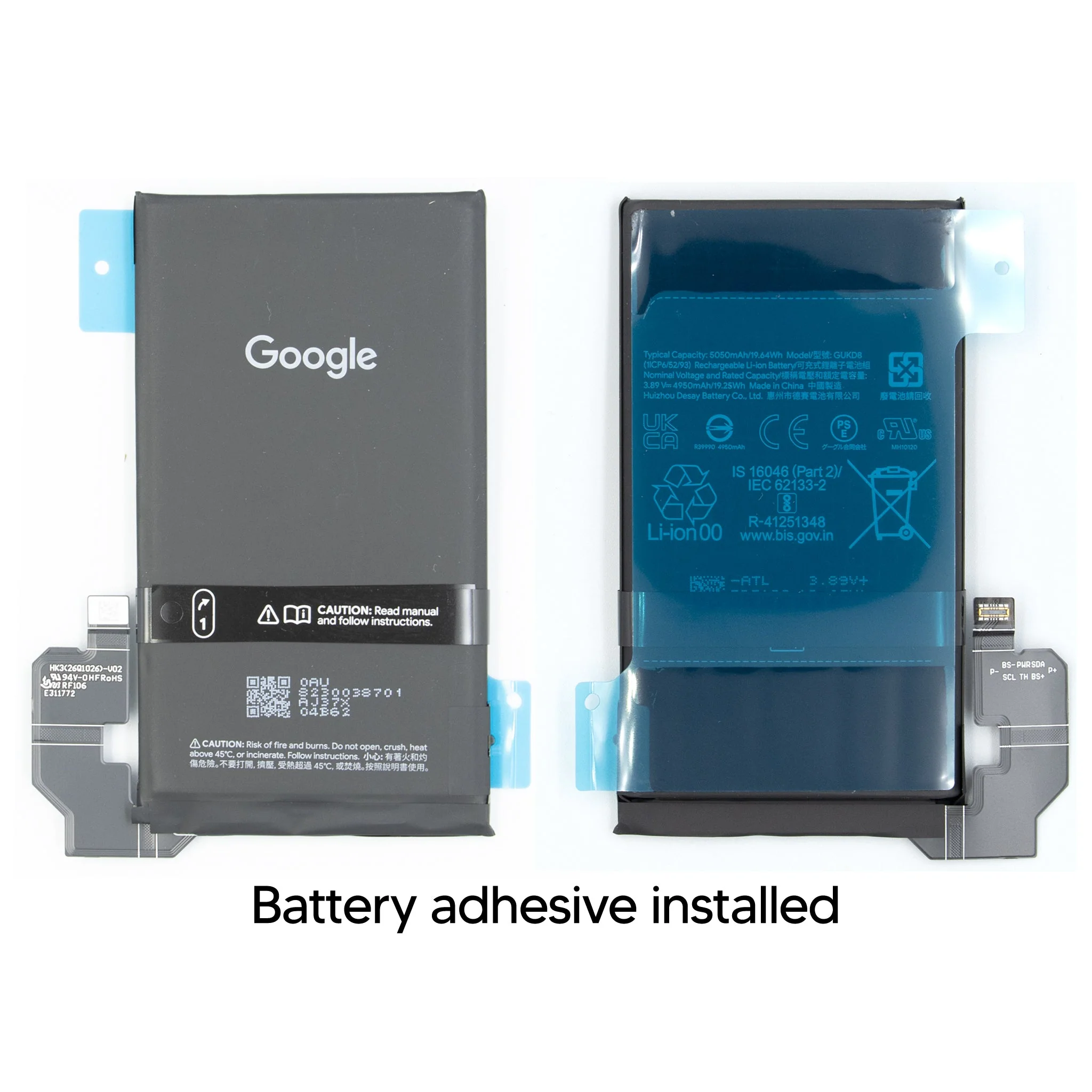 Google Pixel 8 Pro Replacement Genuine Battery - Service Pack - Image 2