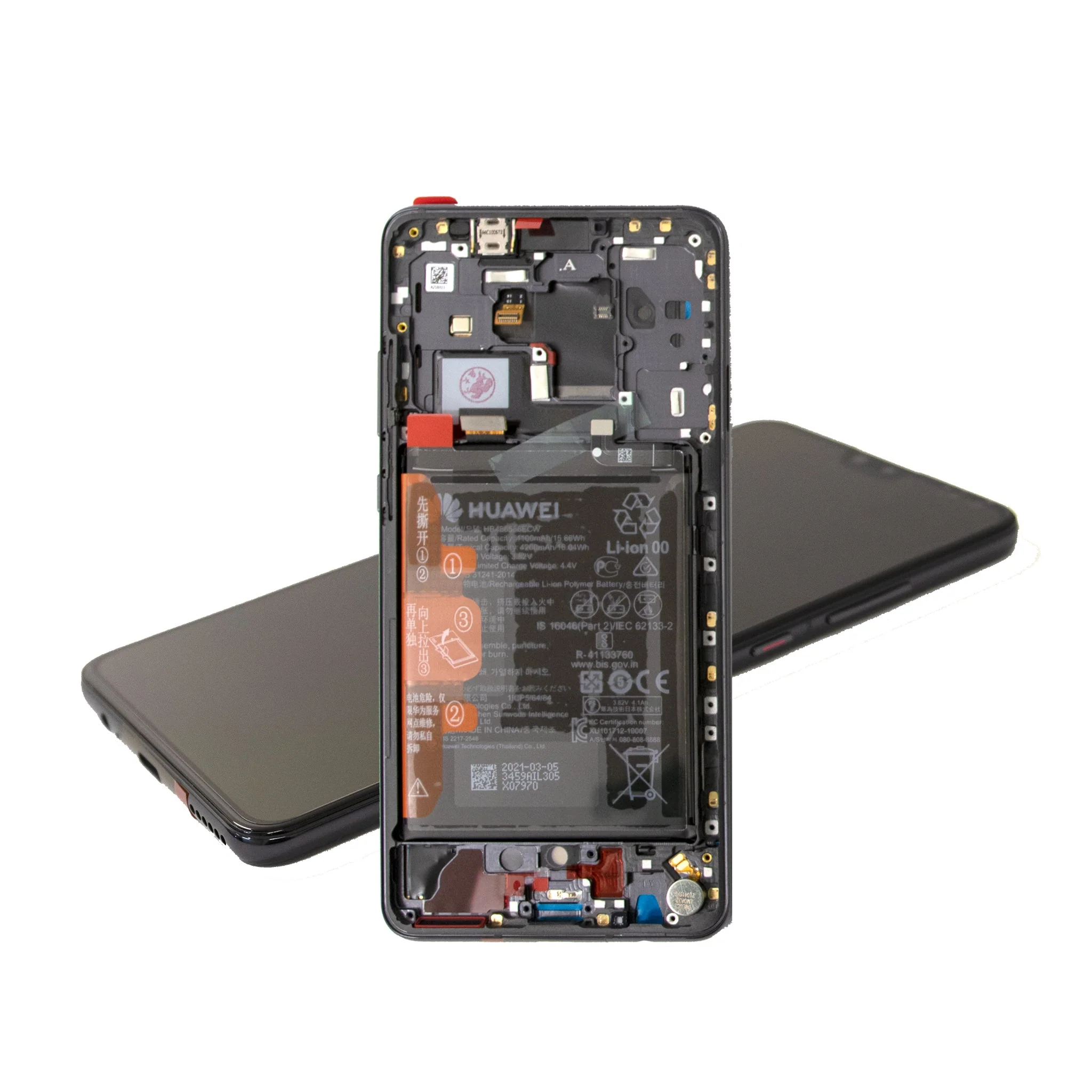 Huawei Mate 30 Replacement LCD Screen with Frame - Image 6