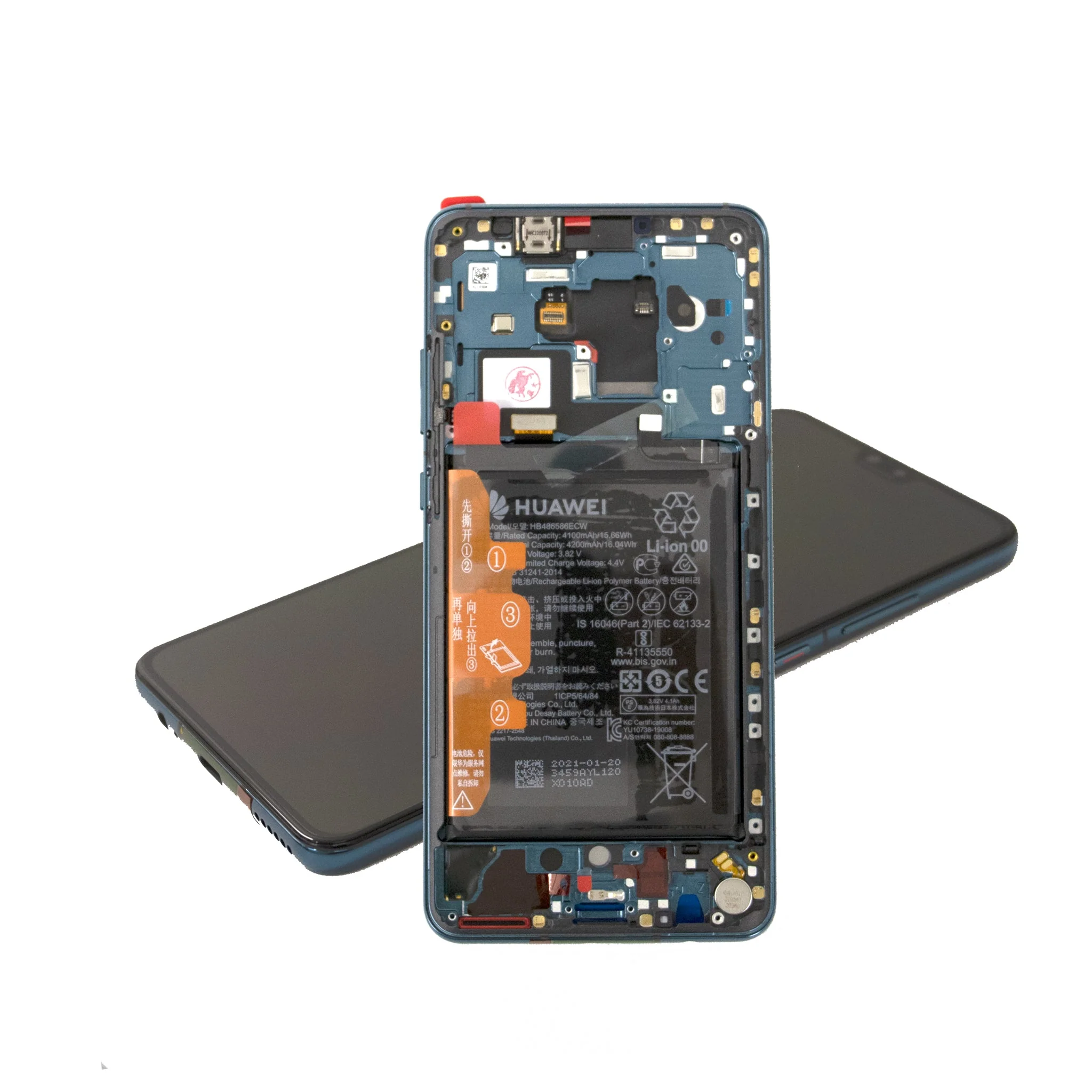 Huawei Mate 30 Replacement LCD Screen with Frame - Image 8