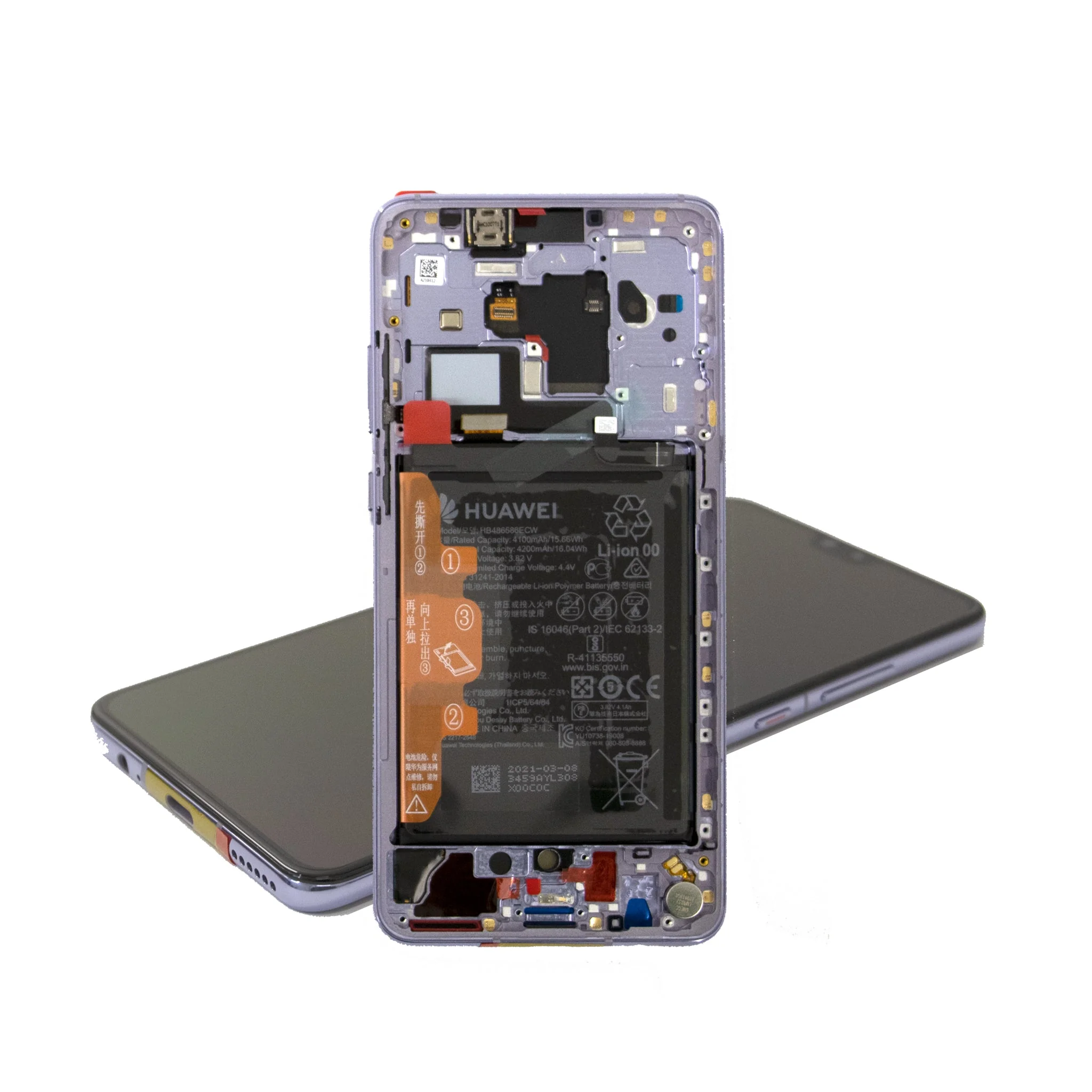 Huawei Mate 30 Replacement LCD Screen with Frame - Image 9