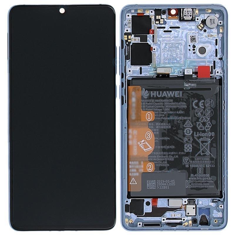 Huawei P30 Replacement LCD Screen assembly with Frame - Image 3