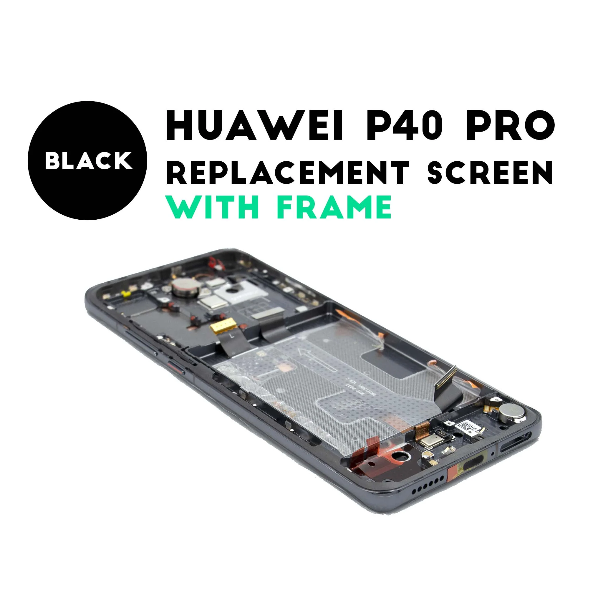 Huawei P40 Pro Replacement LCD Screen with Frame - Image 3