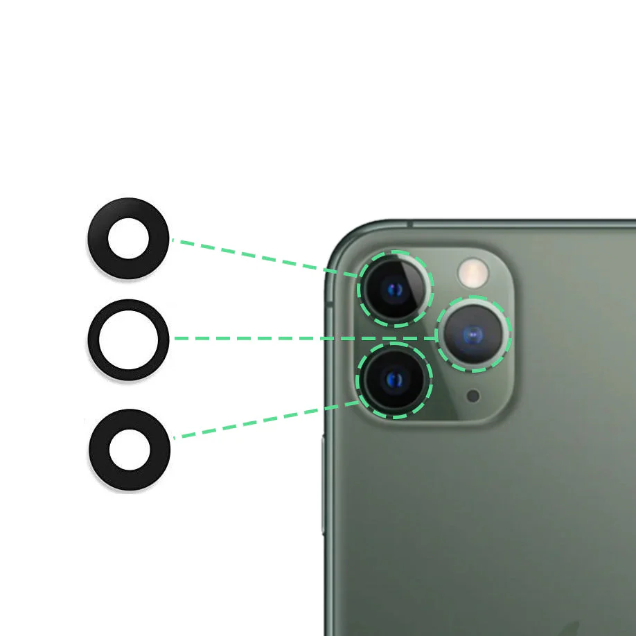 iPhone 11 Pro Max Rear Camera Lens Glass - Image 2