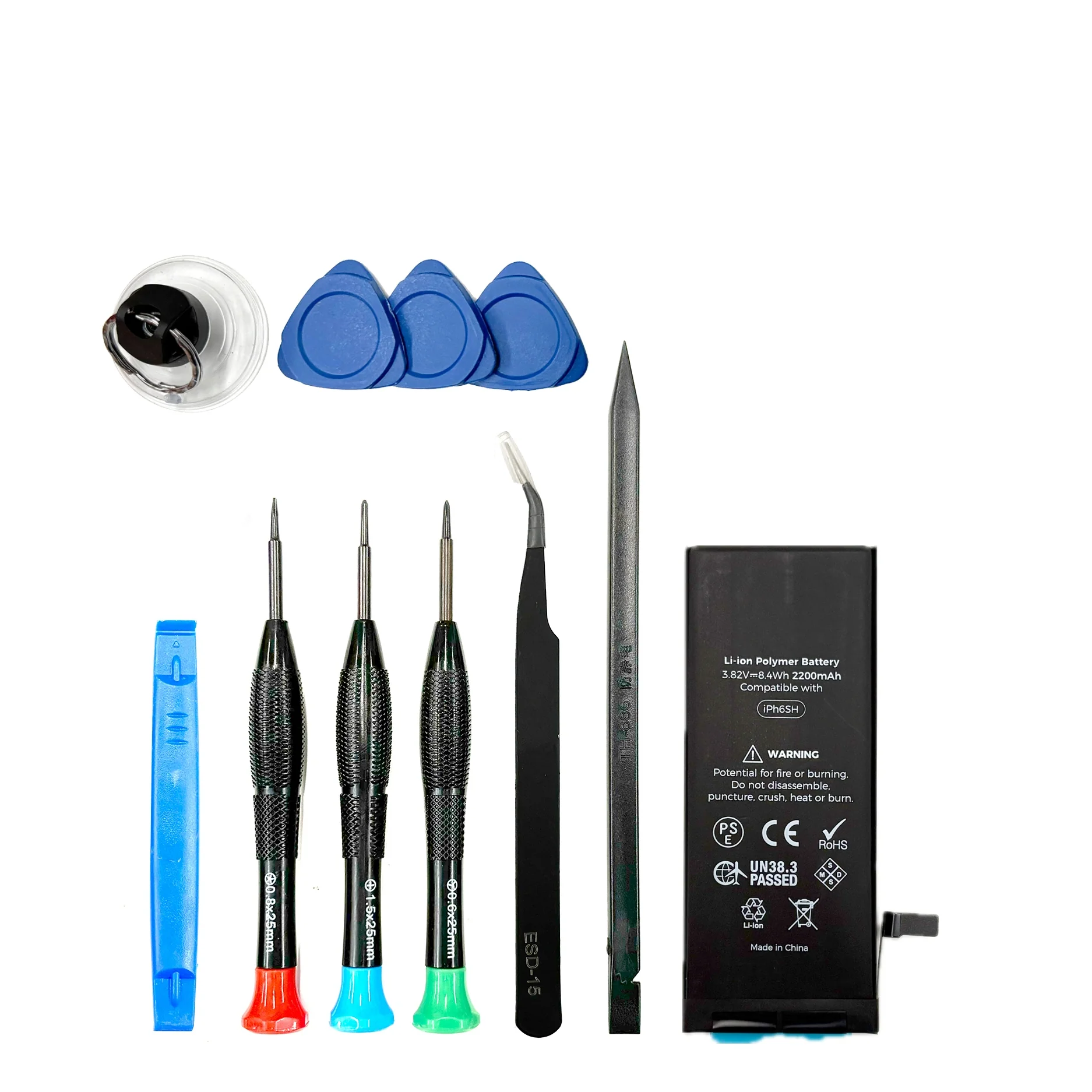 iPhone 6S DIY Battery Replacement Kit (High Capacity + Tools) - Image 2