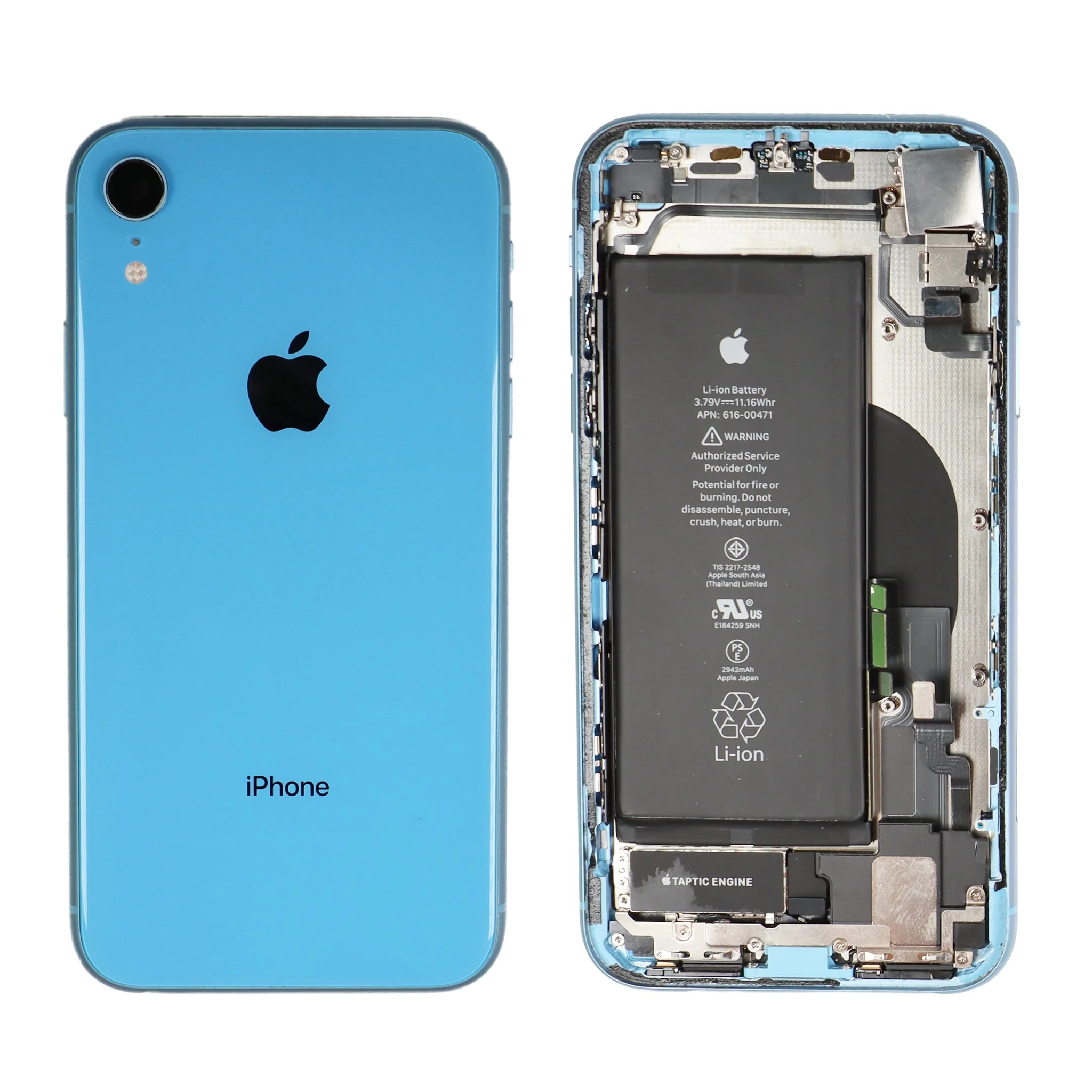 iPhone XR Rear Glass Housing and Frame - Image 2