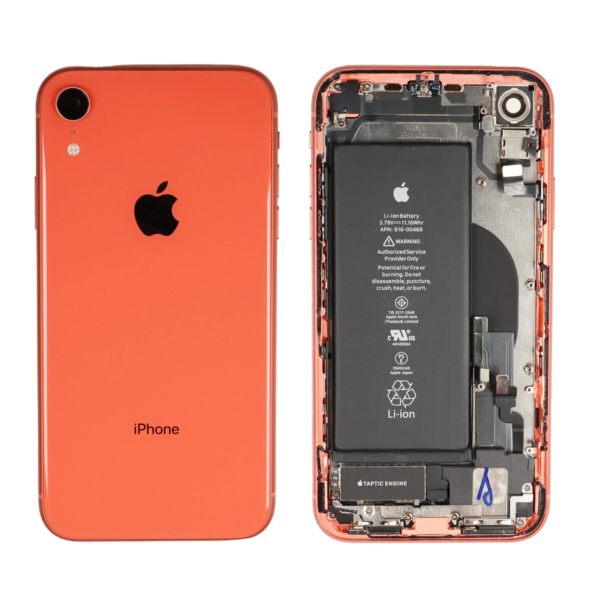 iPhone XR Rear Glass Housing and Frame - Image 3