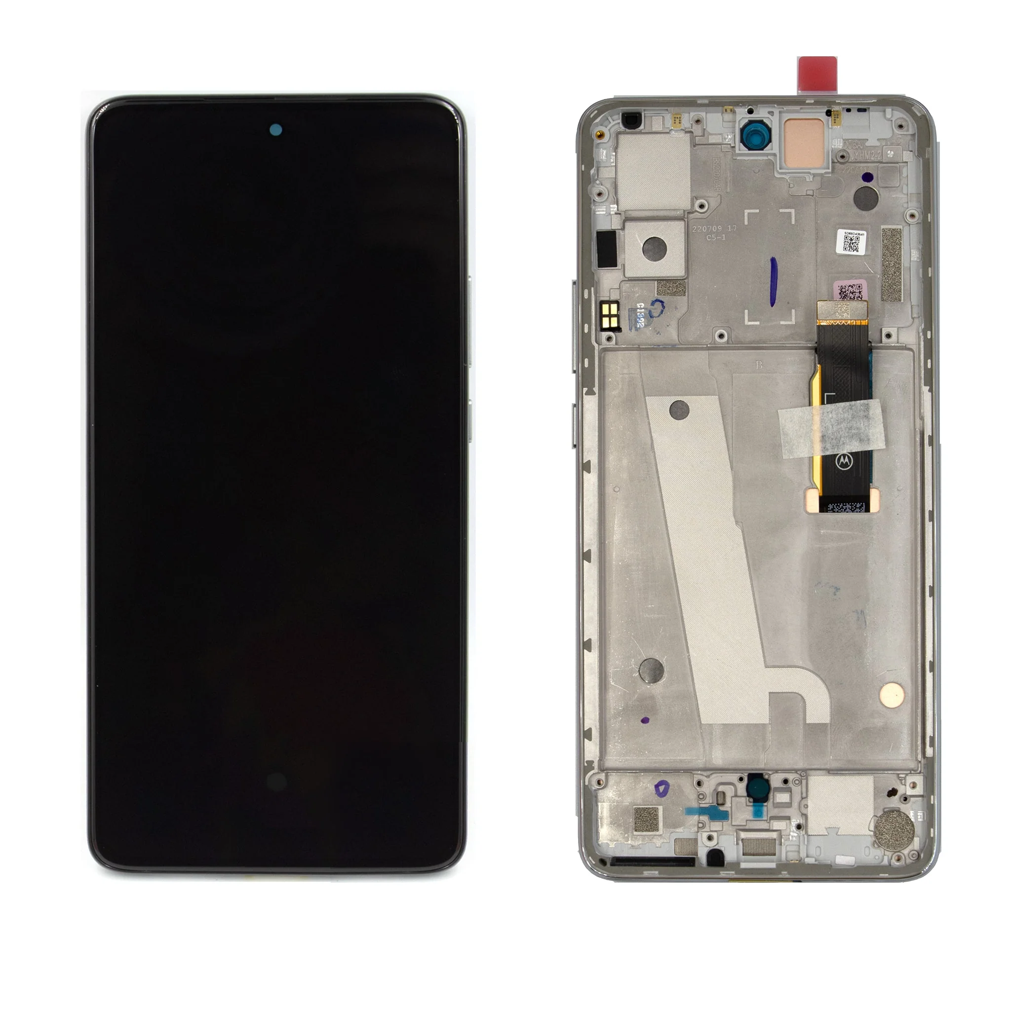 Motorola Edge 30 Replacement LCD Screen with Frame (Genuine) - Image 5