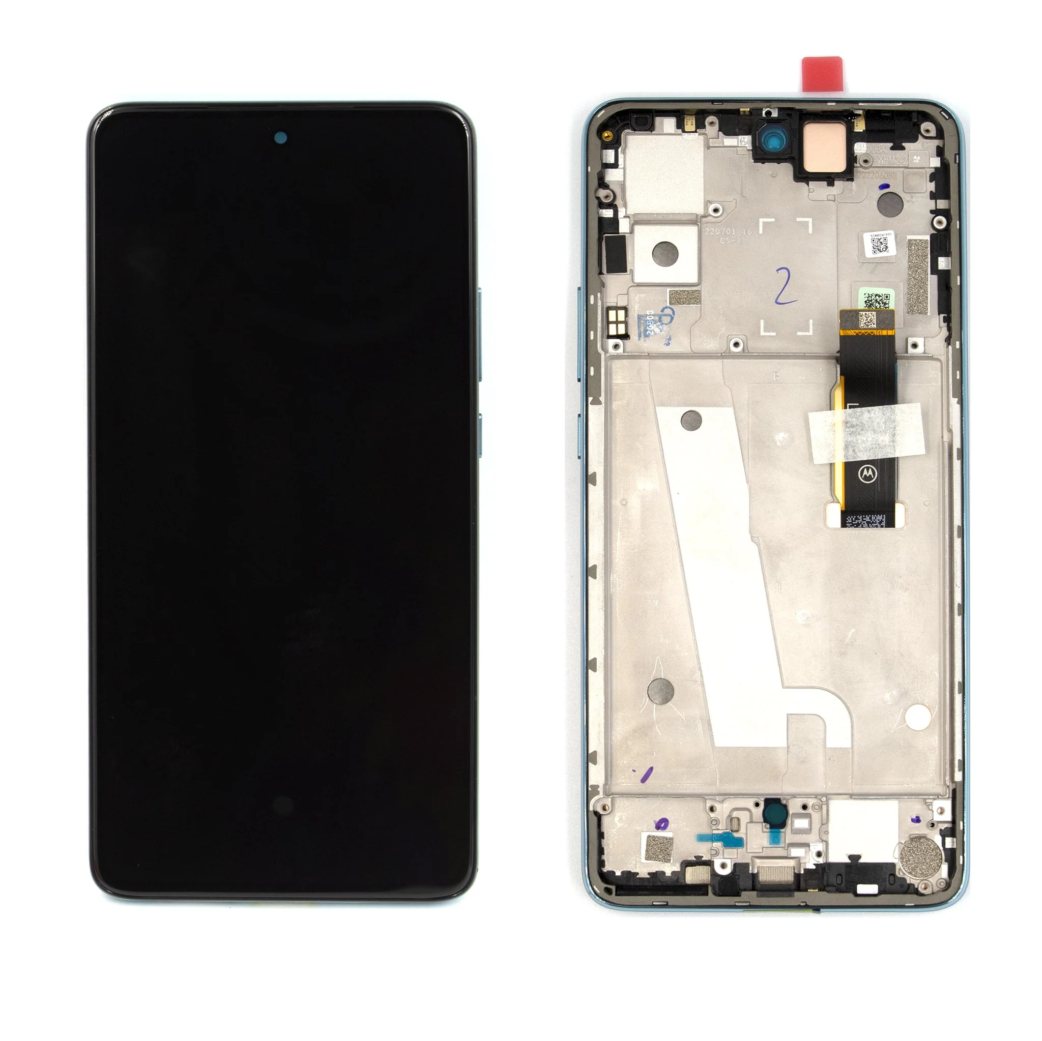 Motorola Edge 30 Replacement LCD Screen with Frame (Genuine) - Image 6