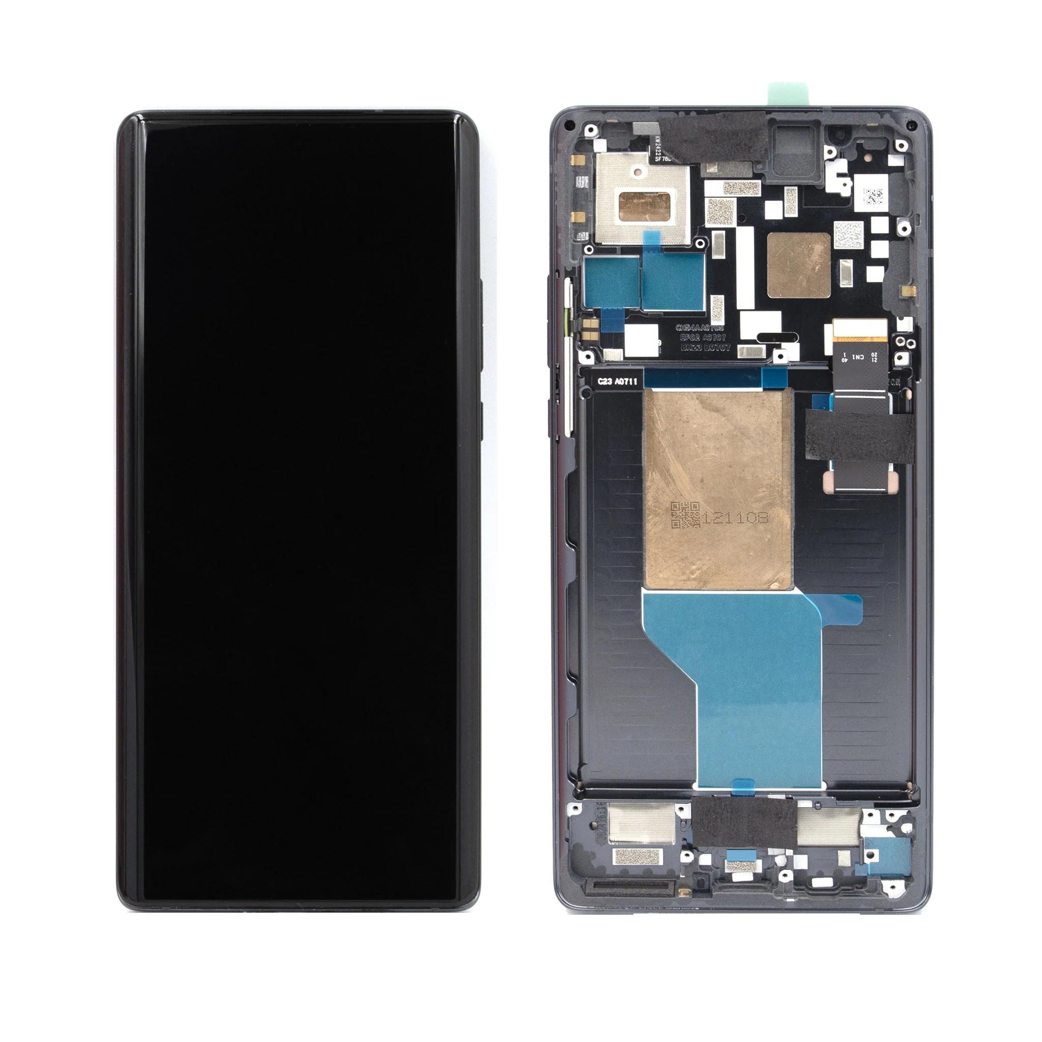 Motorola Edge 30 Ultra Replacement LCD Screen with Frame (Service Pack) - Image 3