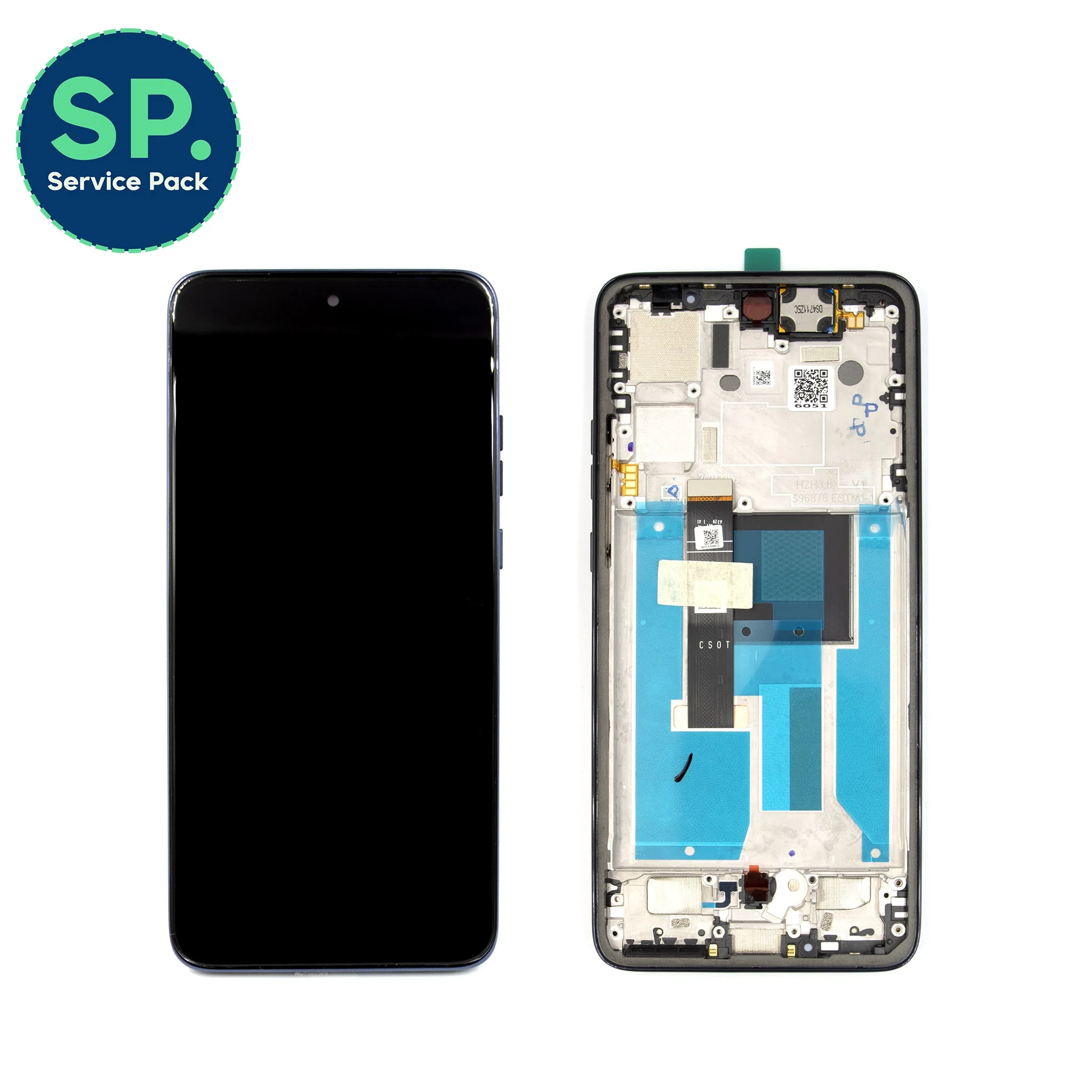 Motorola Edge 50 Neo Replacement Screen with Frame - Genuine - Image 2