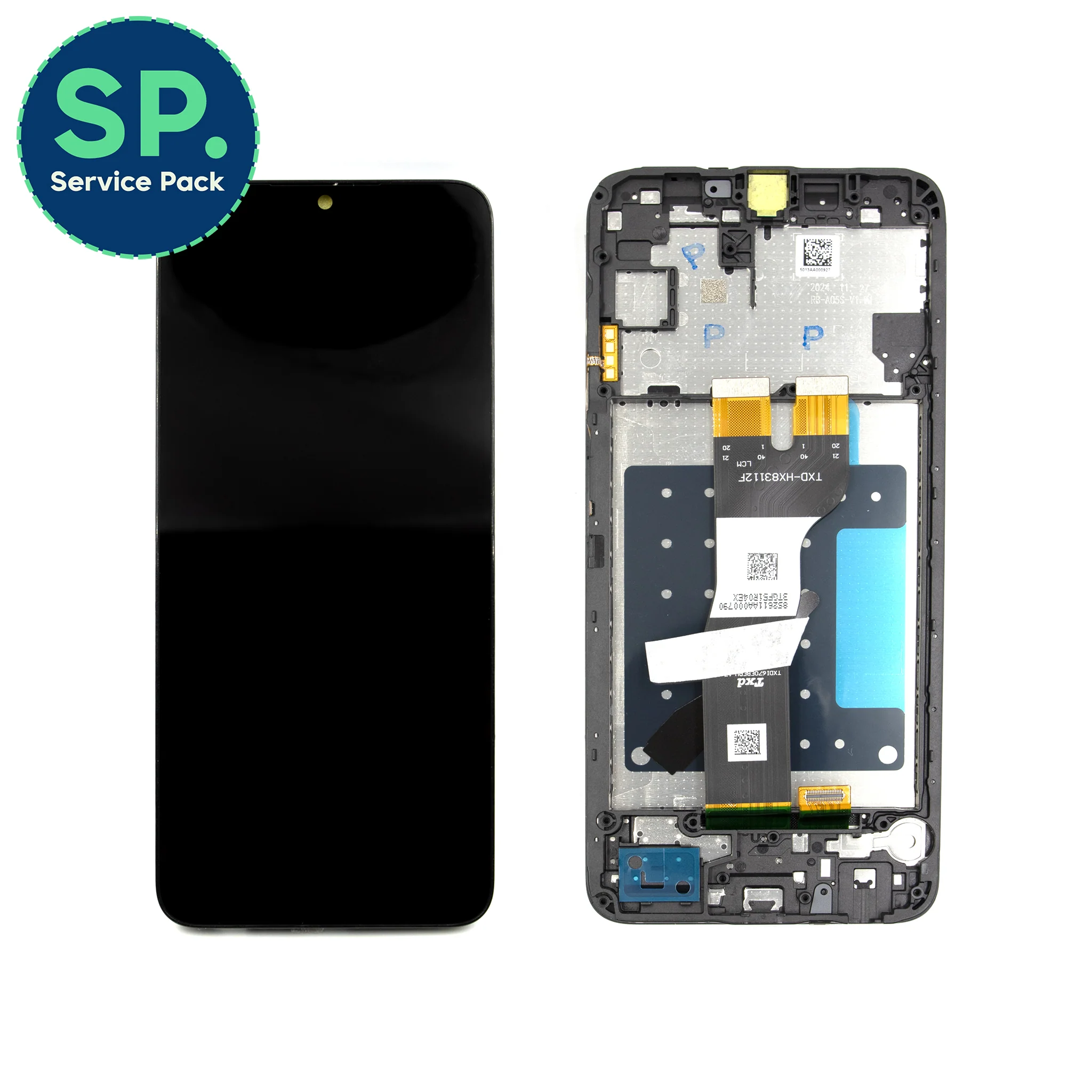 Samsung Galaxy A05s Replacement LCD Touch Screen with Frame - Genuine - Image 2