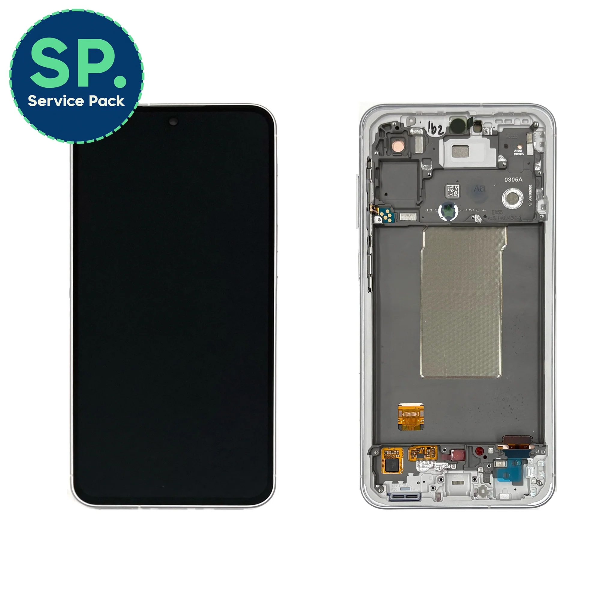 Samsung Galaxy A56 Replacement LCD/AMOLED Screen with Frame - Genuine - Image 2