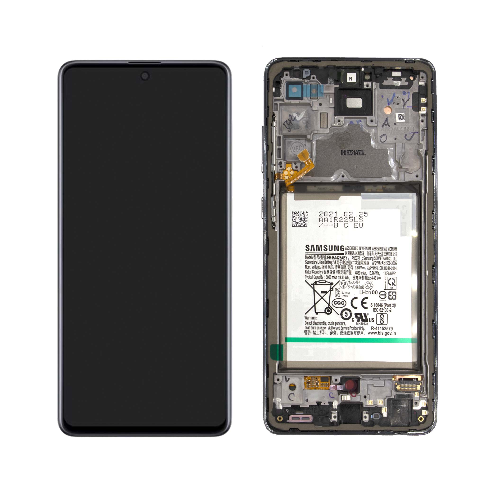 Samsung Galaxy A72 4G Replacement LCD Screen - Image 3
