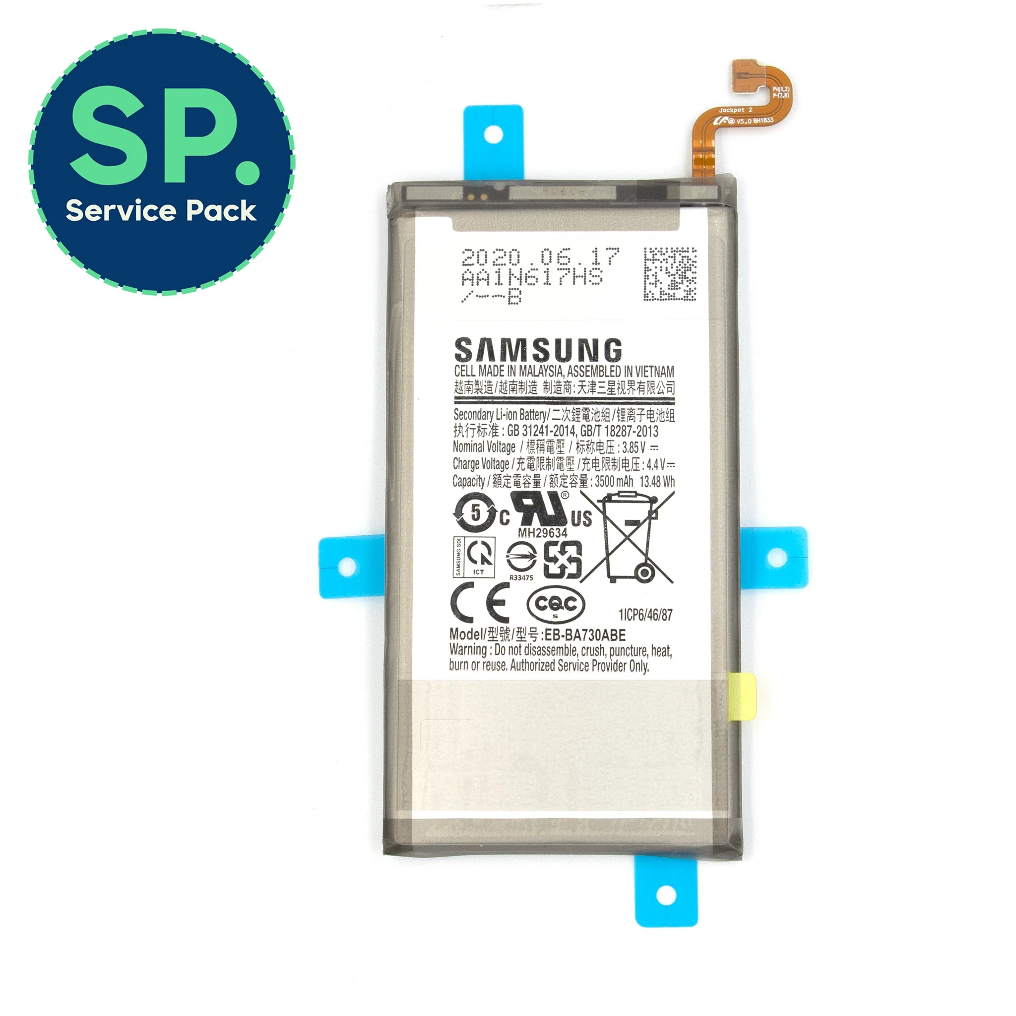 Samsung Galaxy A8 Plus (2018) Replacement Battery - Image 2