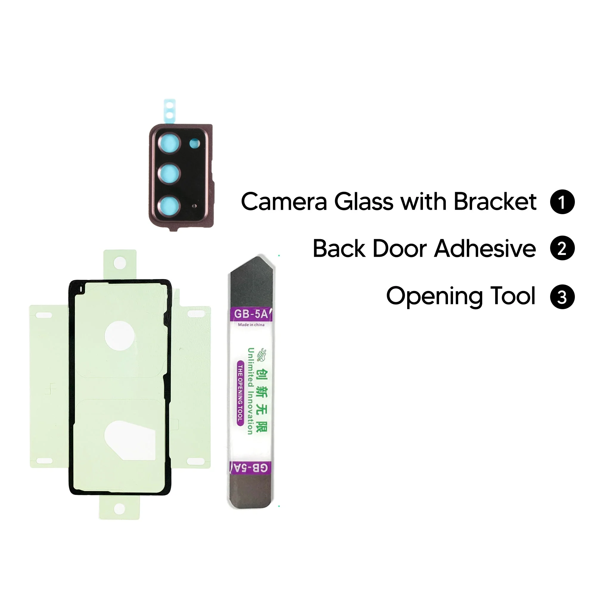 Samsung Galaxy Note 20 Replacement Camera Glass & Bracket - Image 4