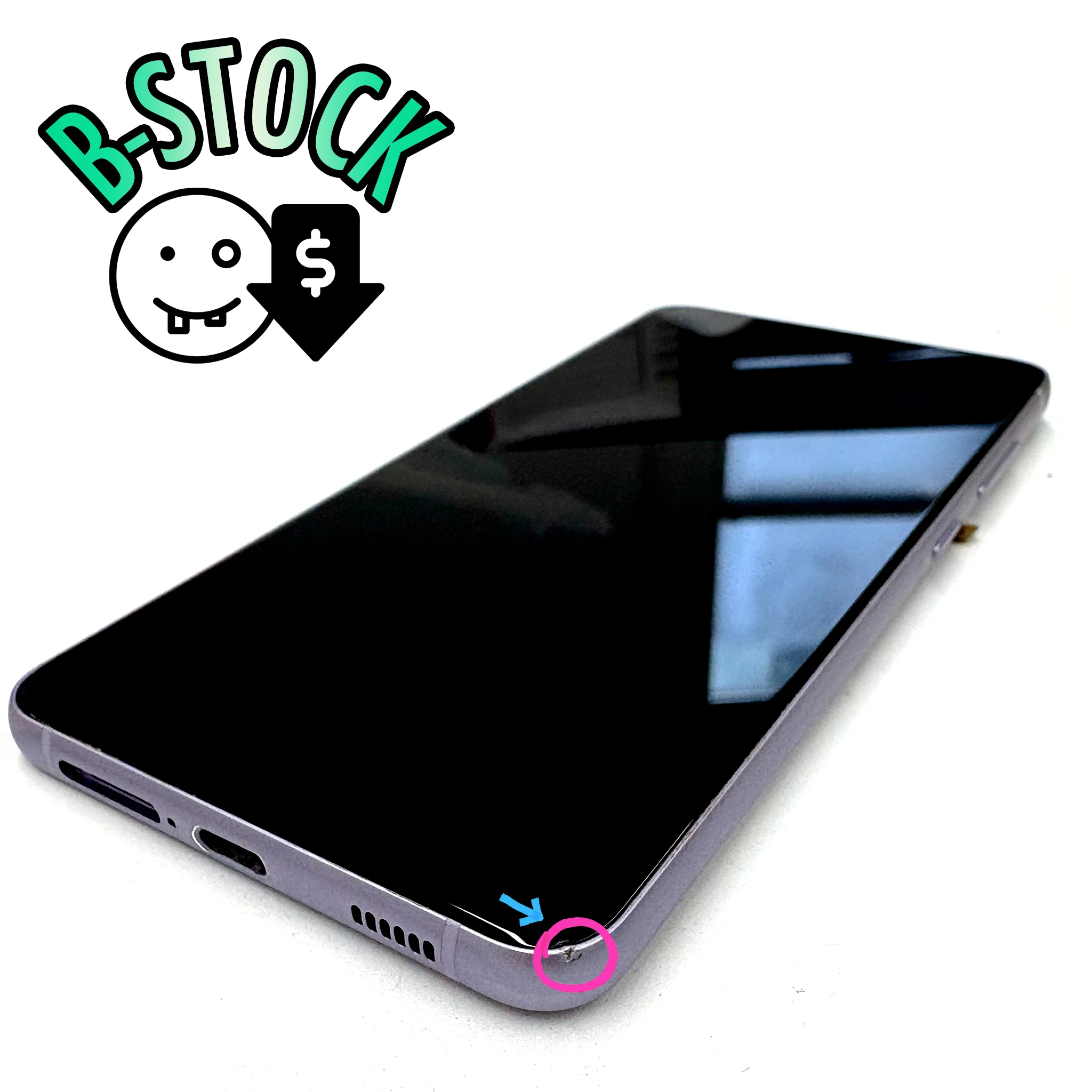 Samsung Galaxy S21 Fe Replacement LCD Screen - Genuine Blemish - Image 2