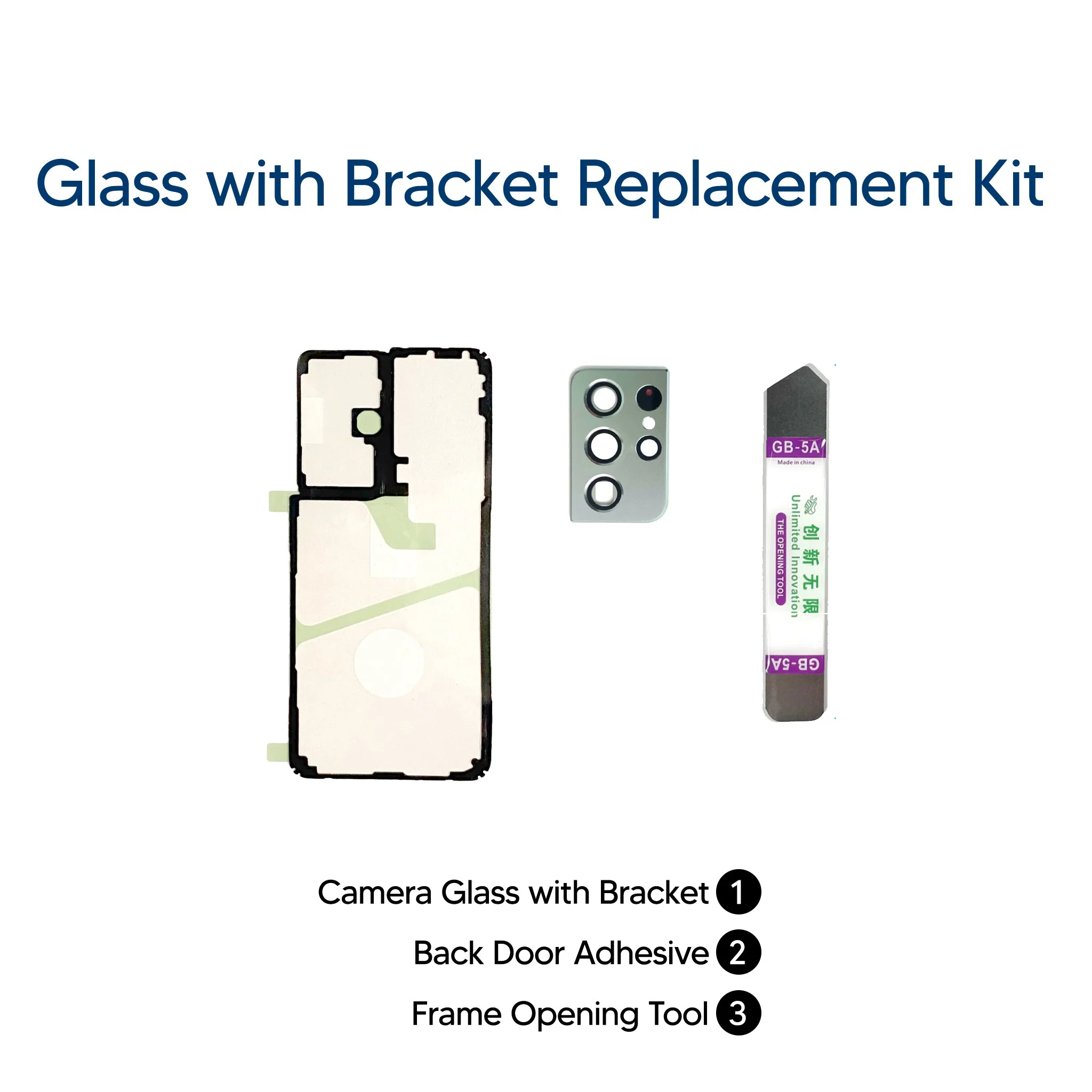 Samsung Galaxy S21 Ultra Replacement Camera Glass & Bracket - Image 4