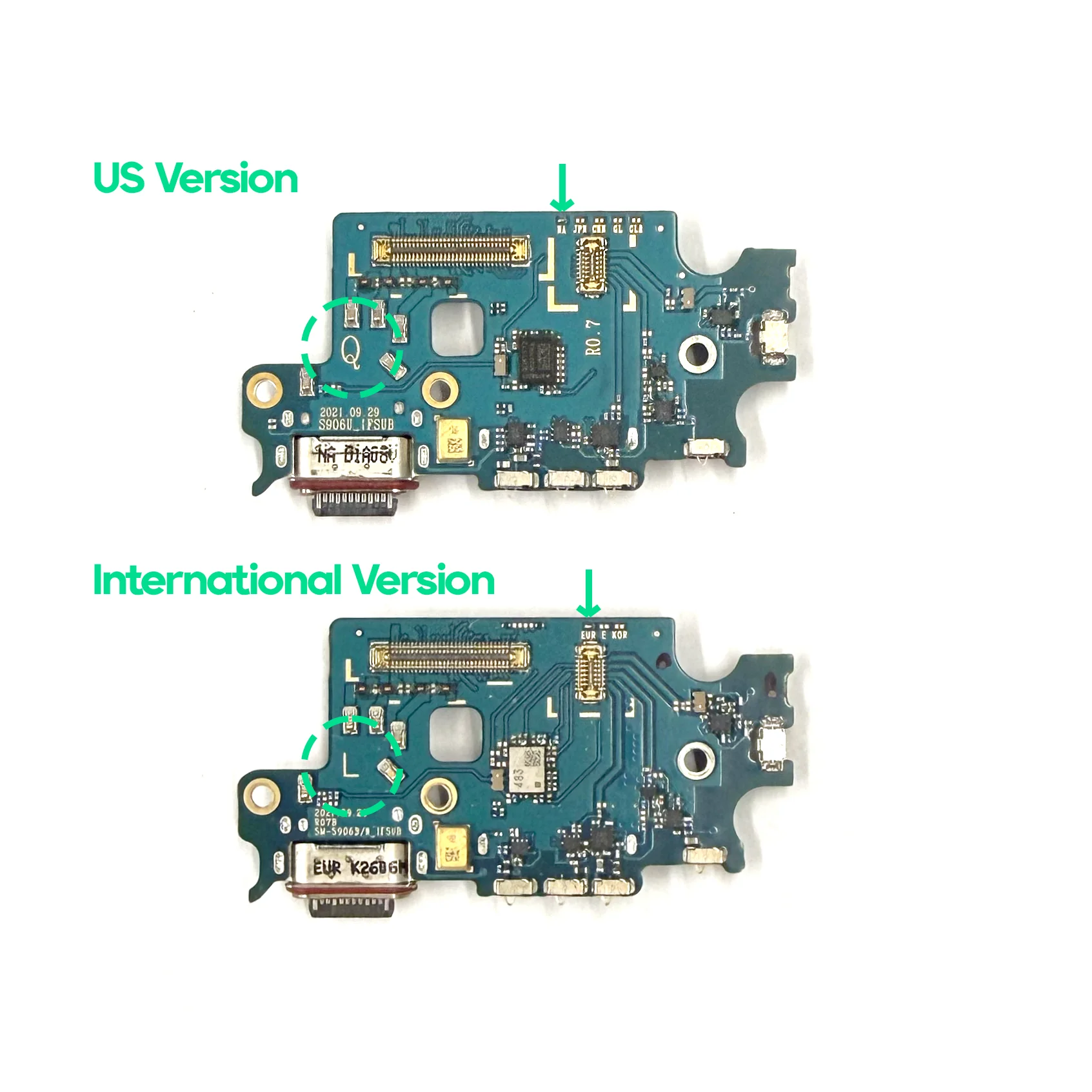 Samsung Galaxy S22 Plus Replacement Charging Port - Image 4