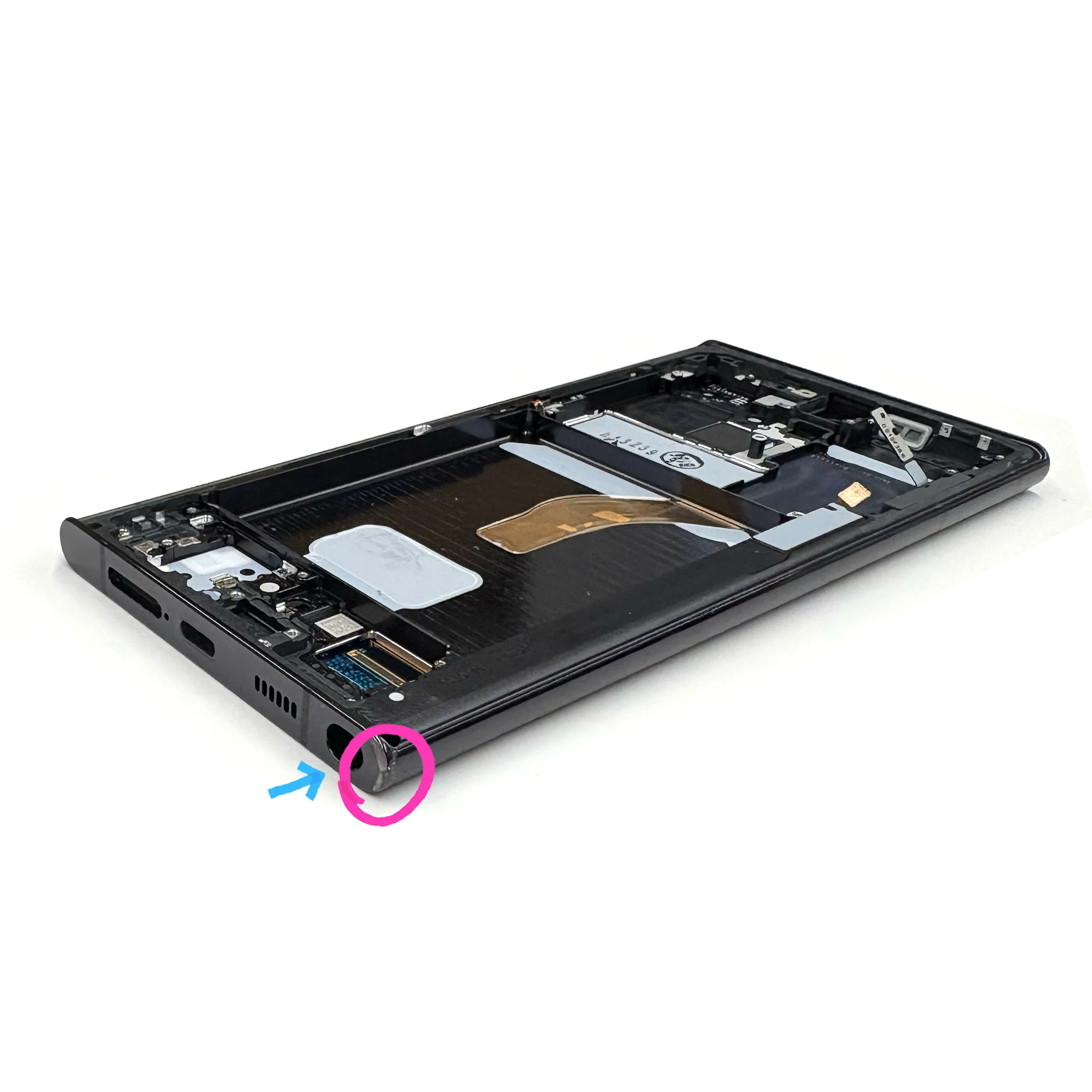 Samsung Galaxy S22 Ultra Replacement Screen - Genuine Blemish - Image 3