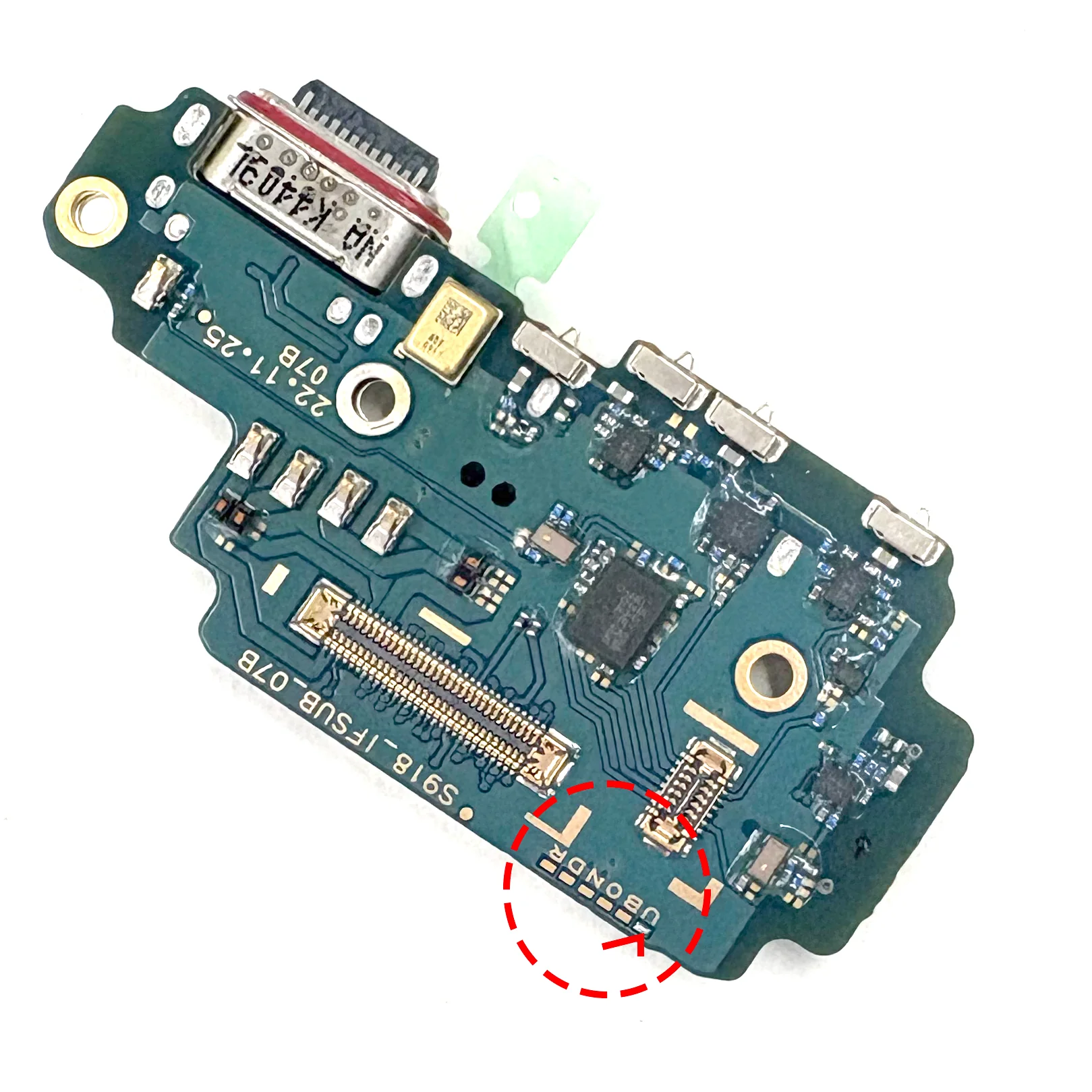 Samsung Galaxy S23 Ultra Replacement Charging Port (Genuine) -US Version - Image 3