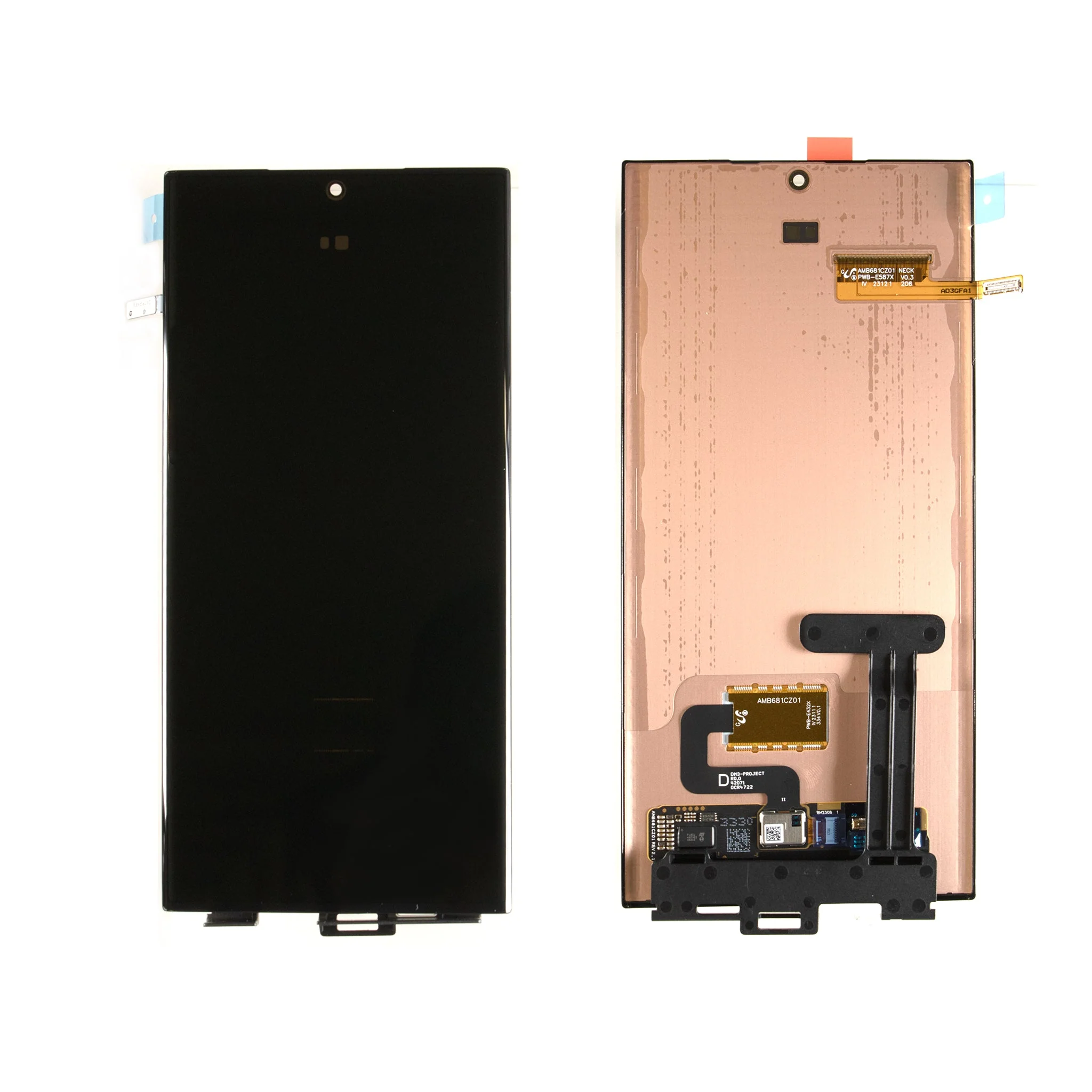 Samsung Galaxy S23 Ultra Replacement OLED Screen - Genuine Service Pack (no frame) - Image 2