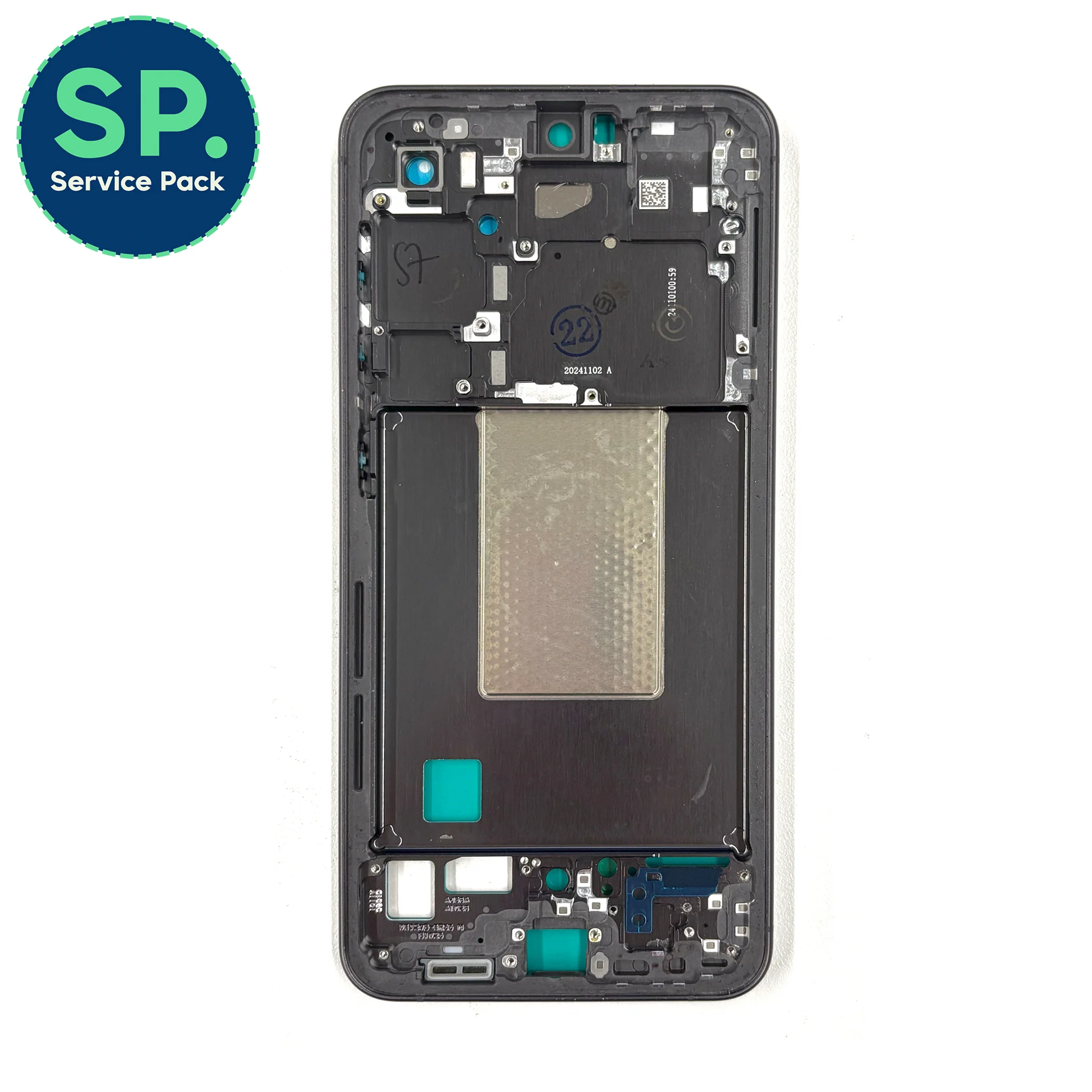 Samsung Galaxy S24 FE Replacement Middle Frame - Genuine - Image 3
