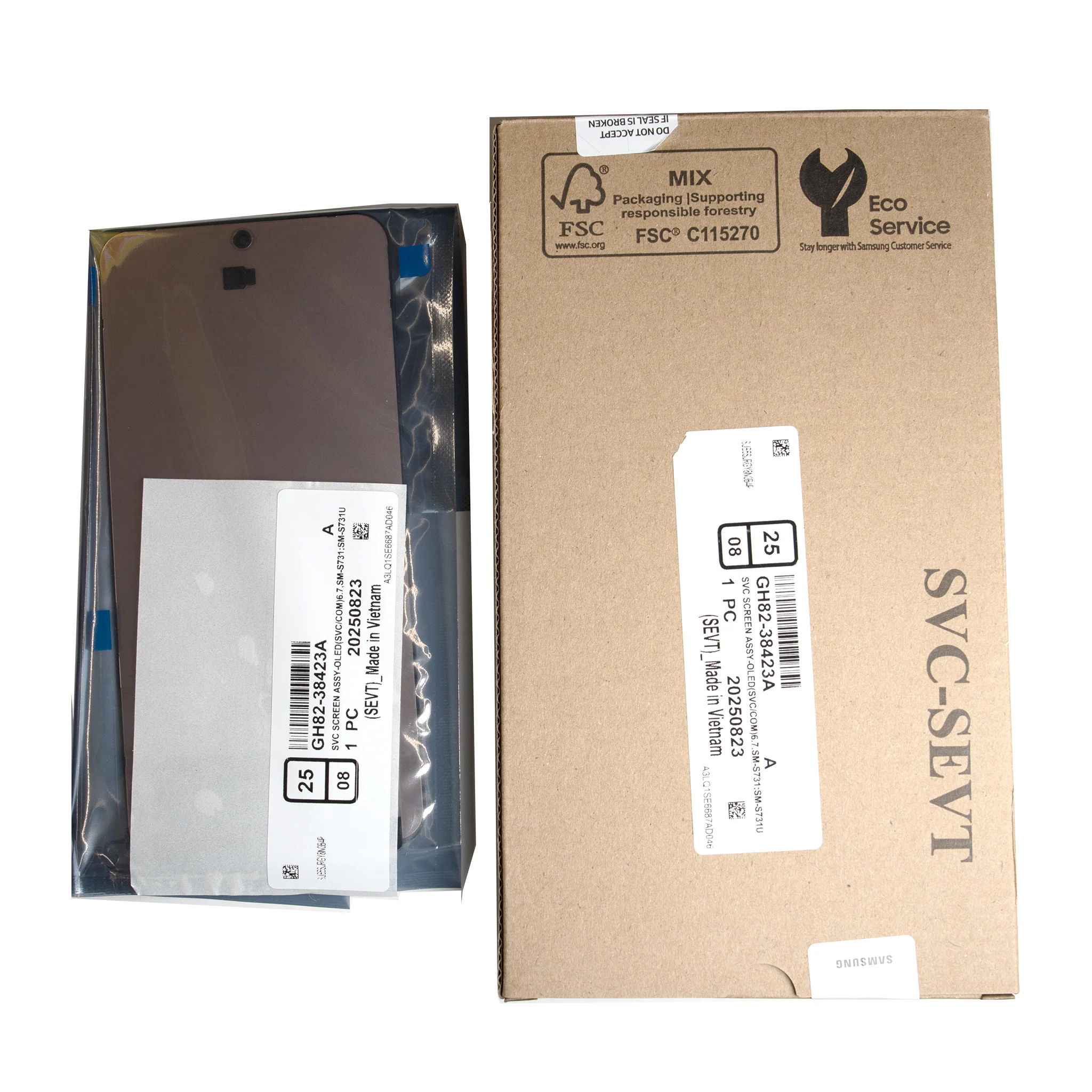 Samsung Galaxy S25 FE Replacement LCD / OLED Screen Display - Genuine - Image 2