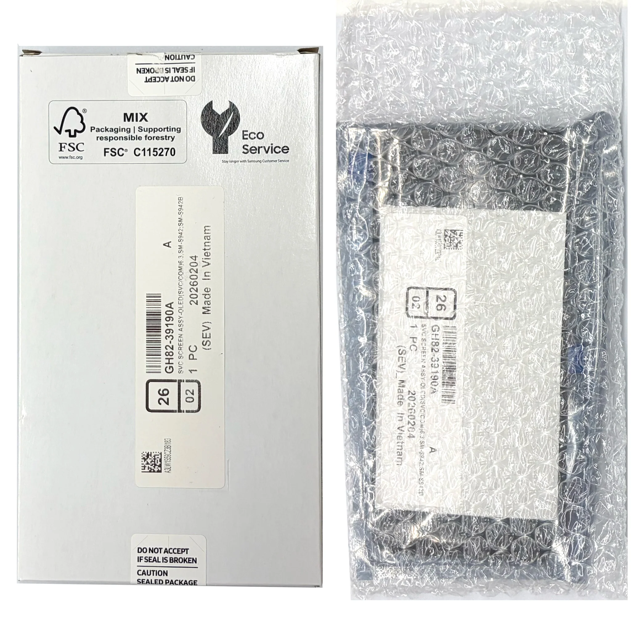 Samsung Galaxy S26 S942 Replacement OLED Screen - Genuine - Image 5