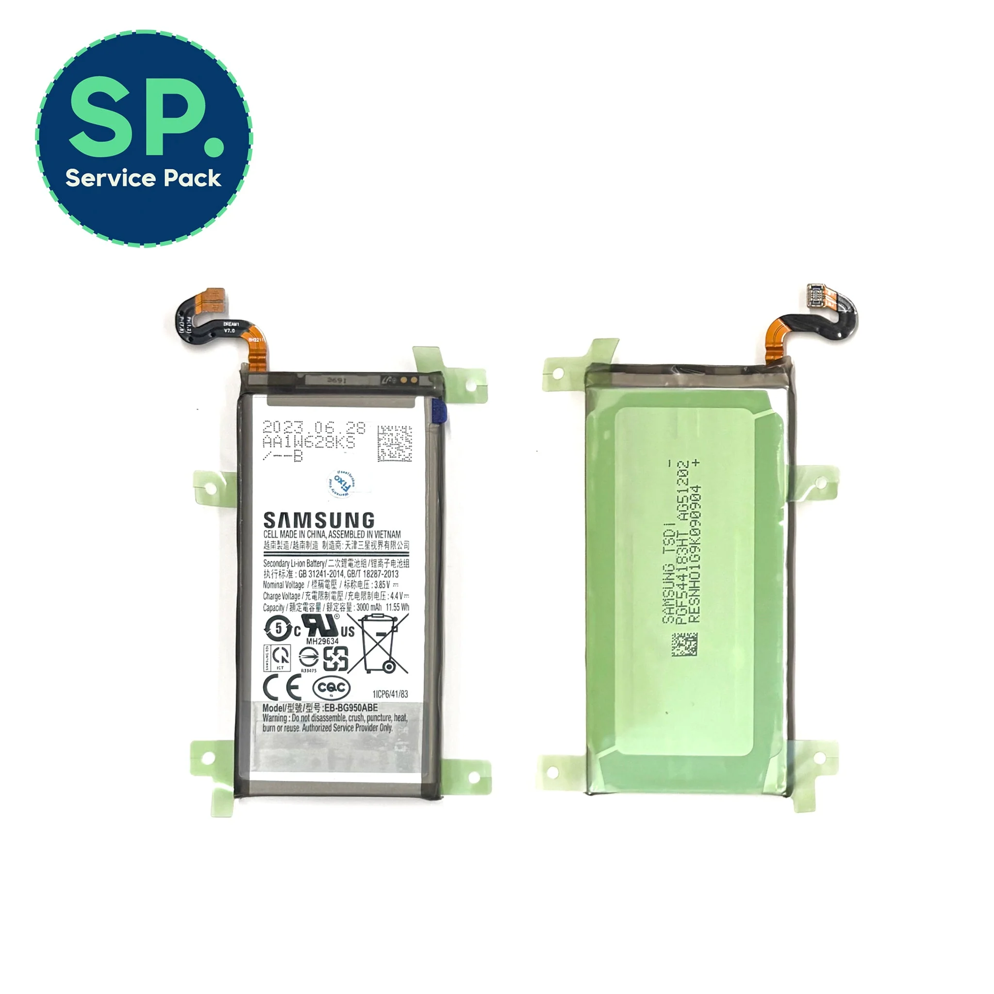 Samsung Galaxy S8 Replacement Battery - Genuine - Image 2